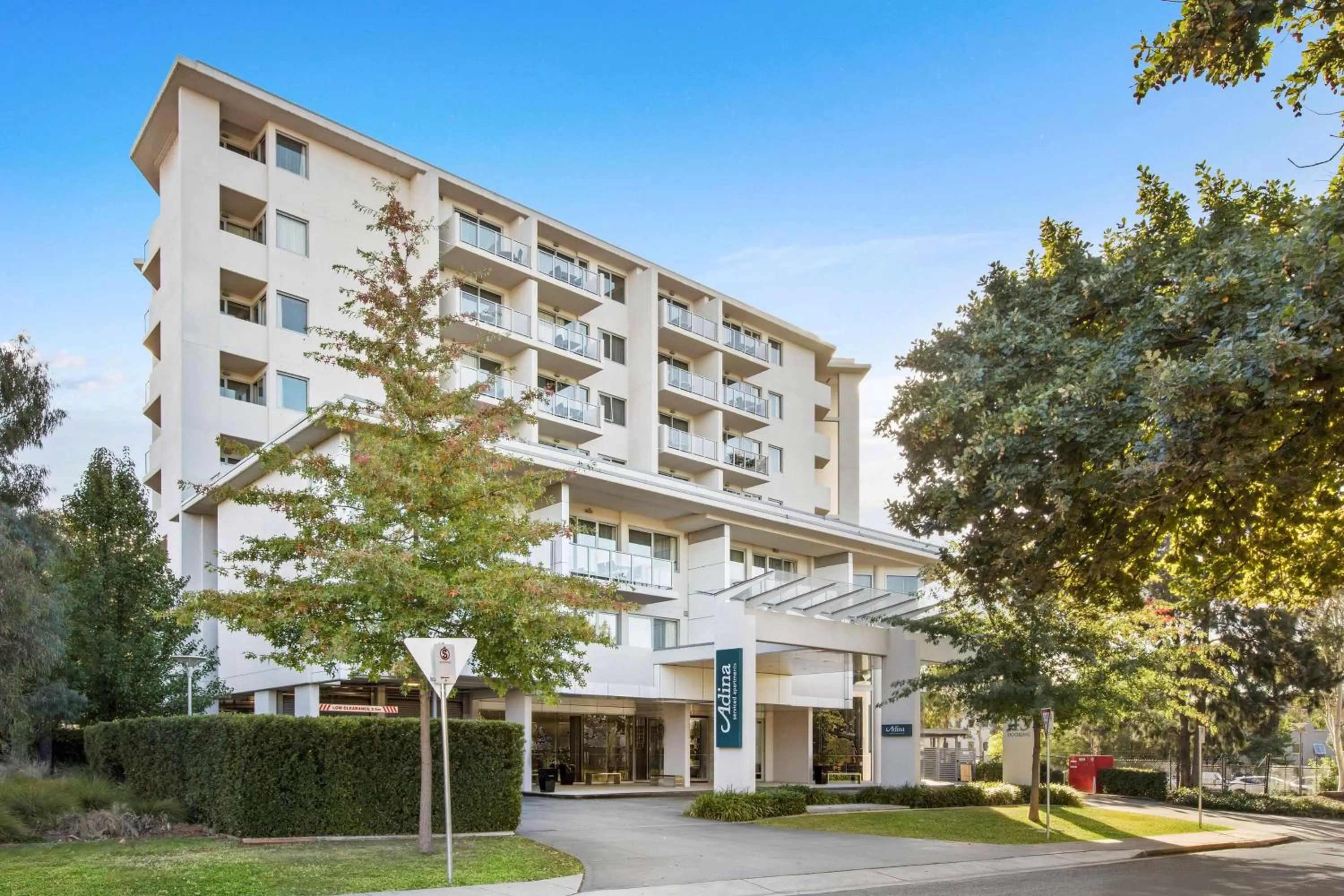 Property building in Adina Serviced Apartments Canberra Dickson