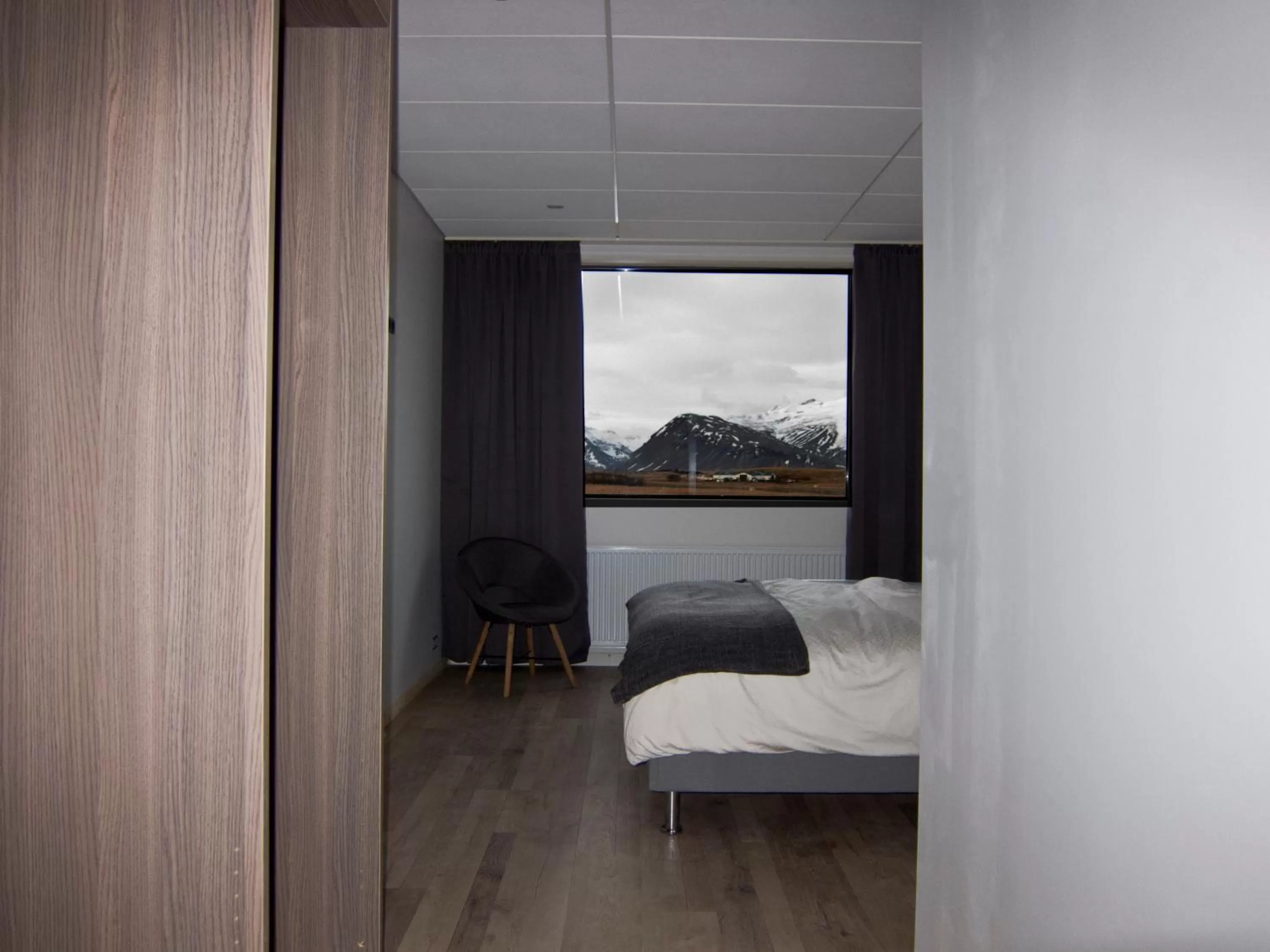 Photo of the whole room, Bed in Milk Factory