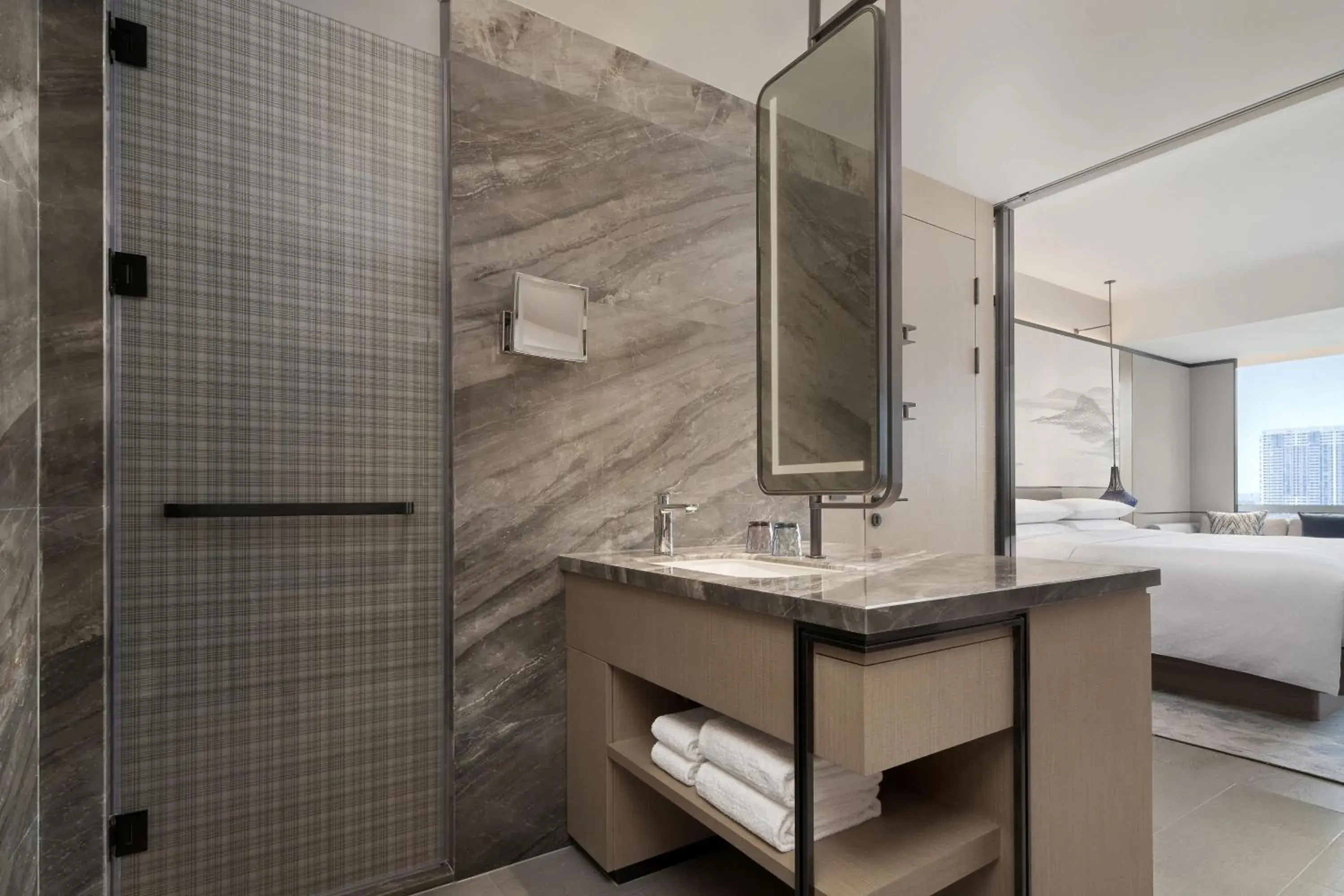 Bathroom in Four Points by Sheraton Suzhou, Wuzhong