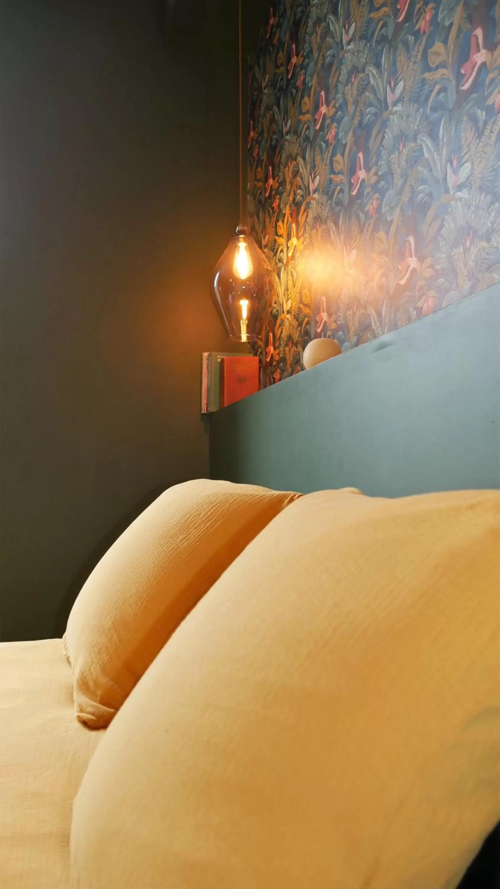 Bedroom, Bed in Chambres d'hôtes les Bruyères