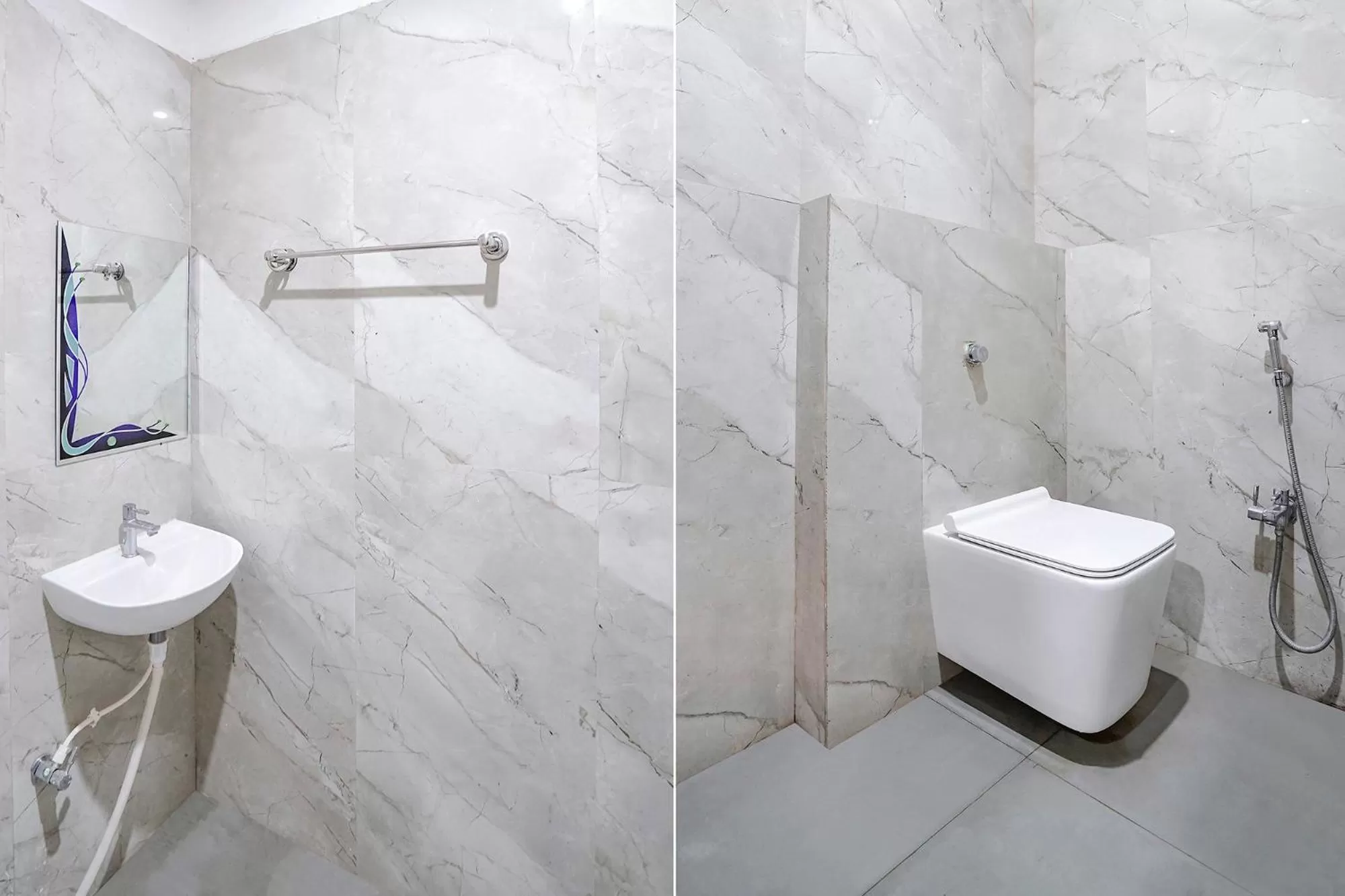 Toilet in FabHotel Siddhi