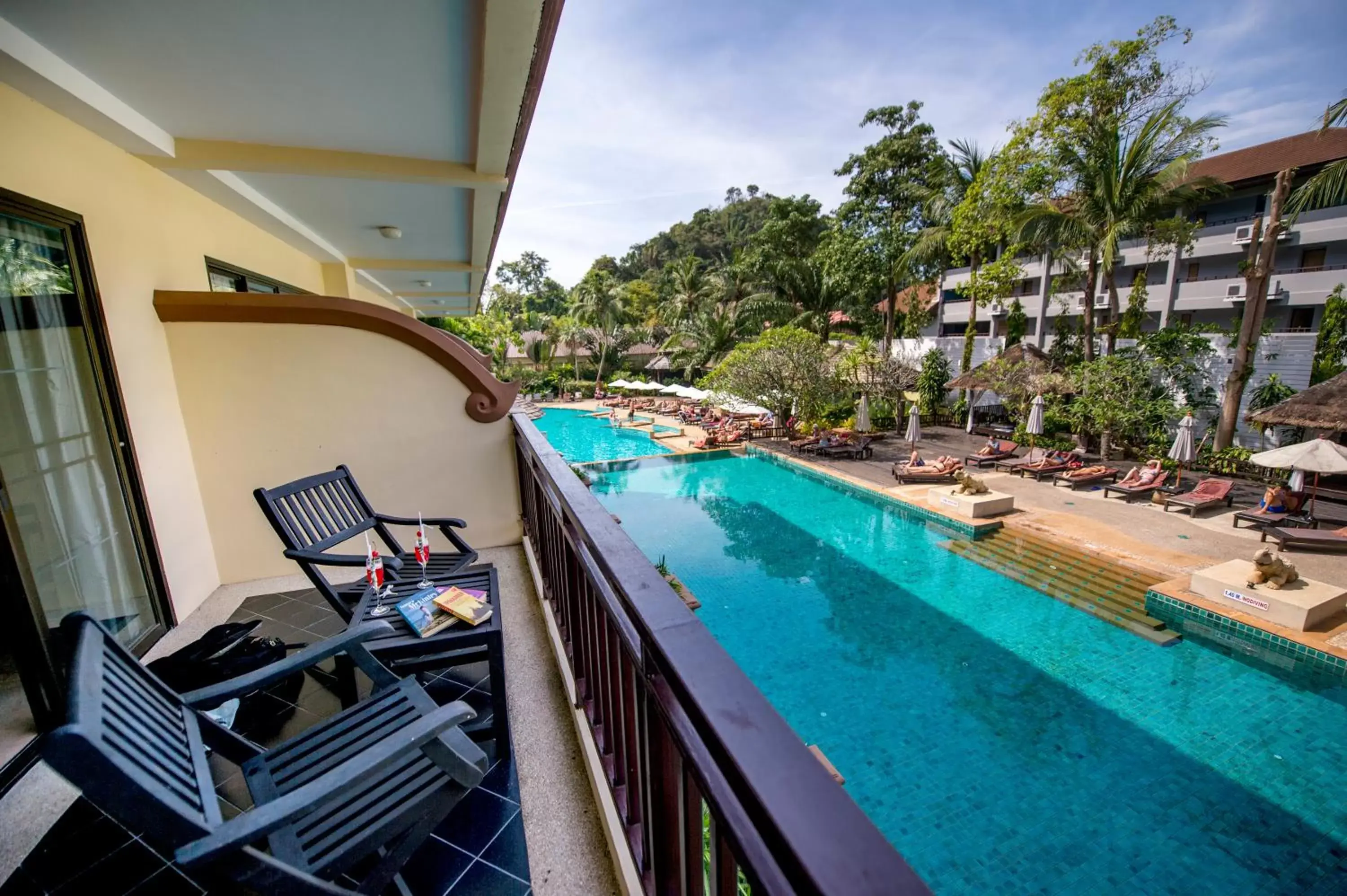 Balcony/Terrace, Swimming Pool in Krabi La Playa Resort - SHA Plus