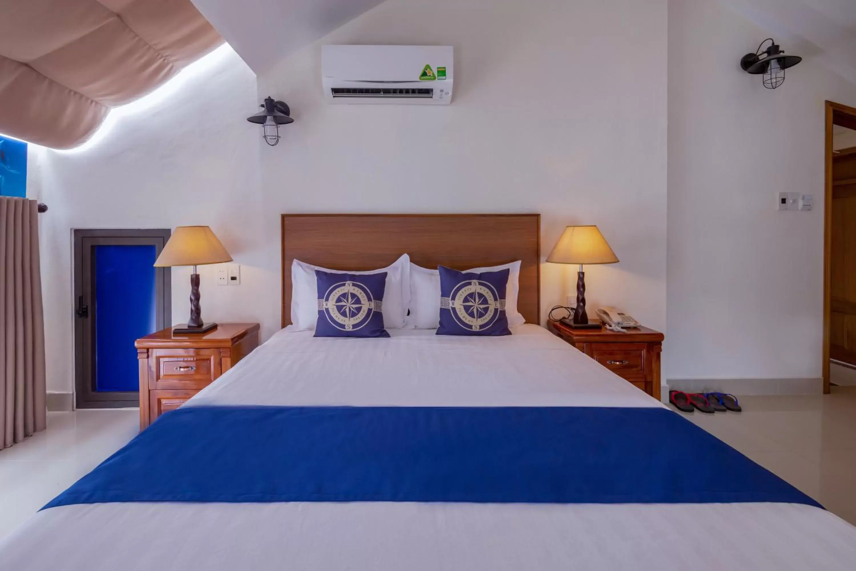 Bed in Santa Sea Villa