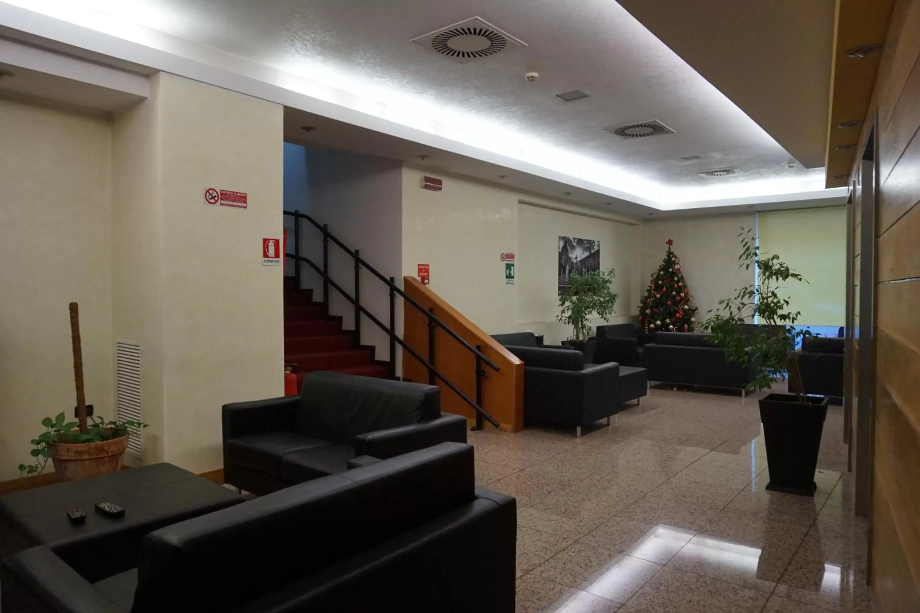 Communal lounge/ TV room, Lobby/Reception in Hotel Europa