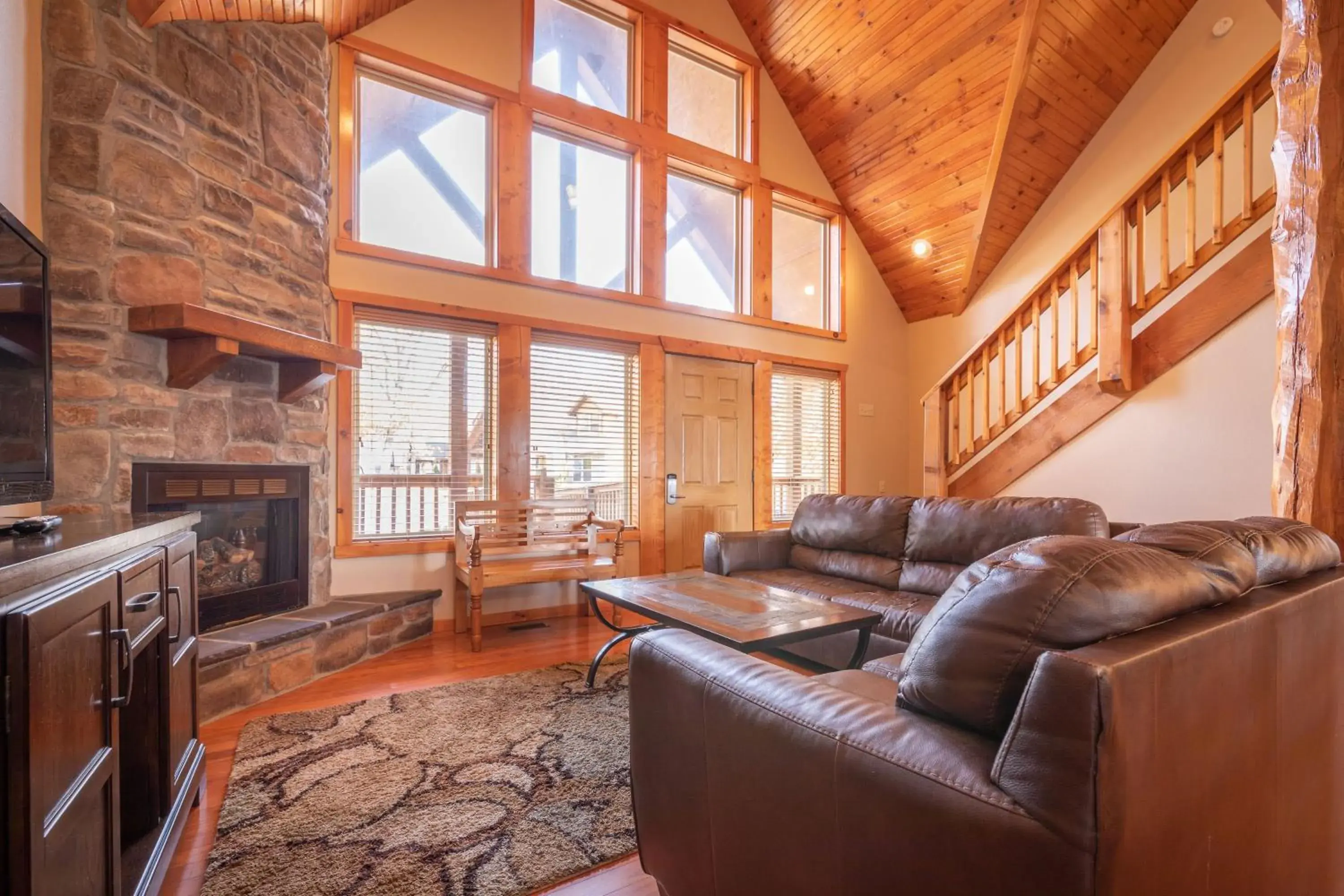 Living room, Seating Area in The Lodges at Table Rock by Capital Vacations