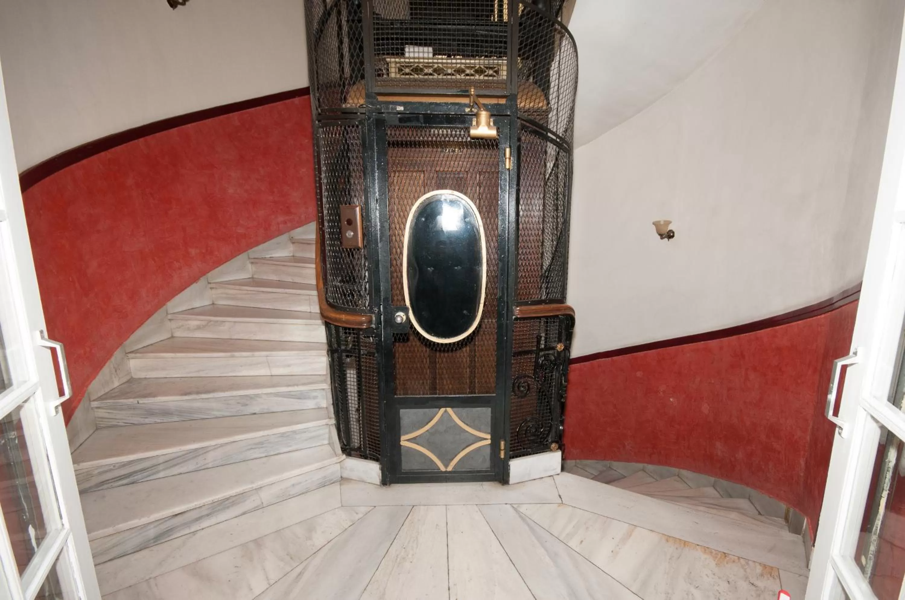 Decorative detail in Cecil Hotel