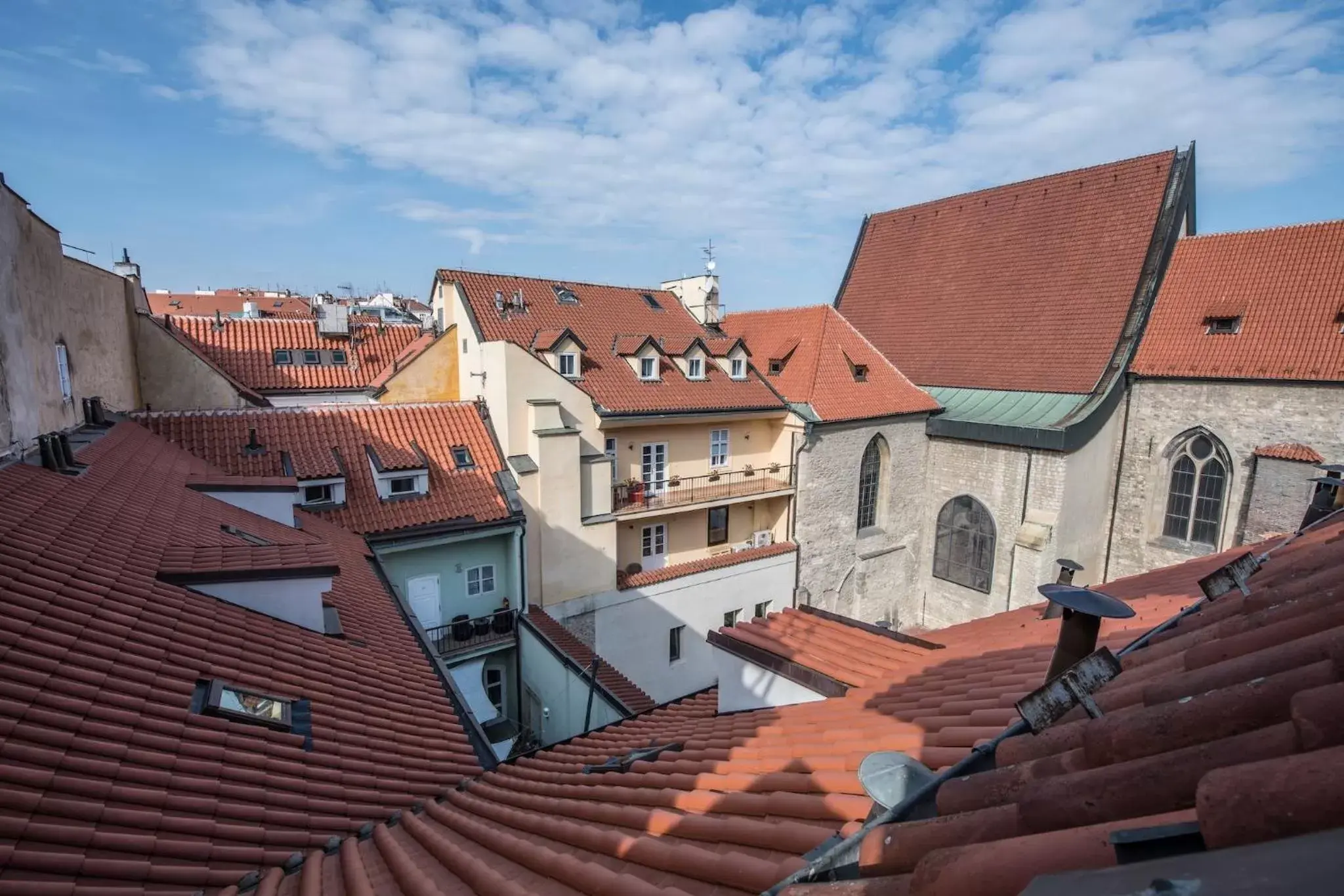 Neighbourhood in Monastery Garden Prague