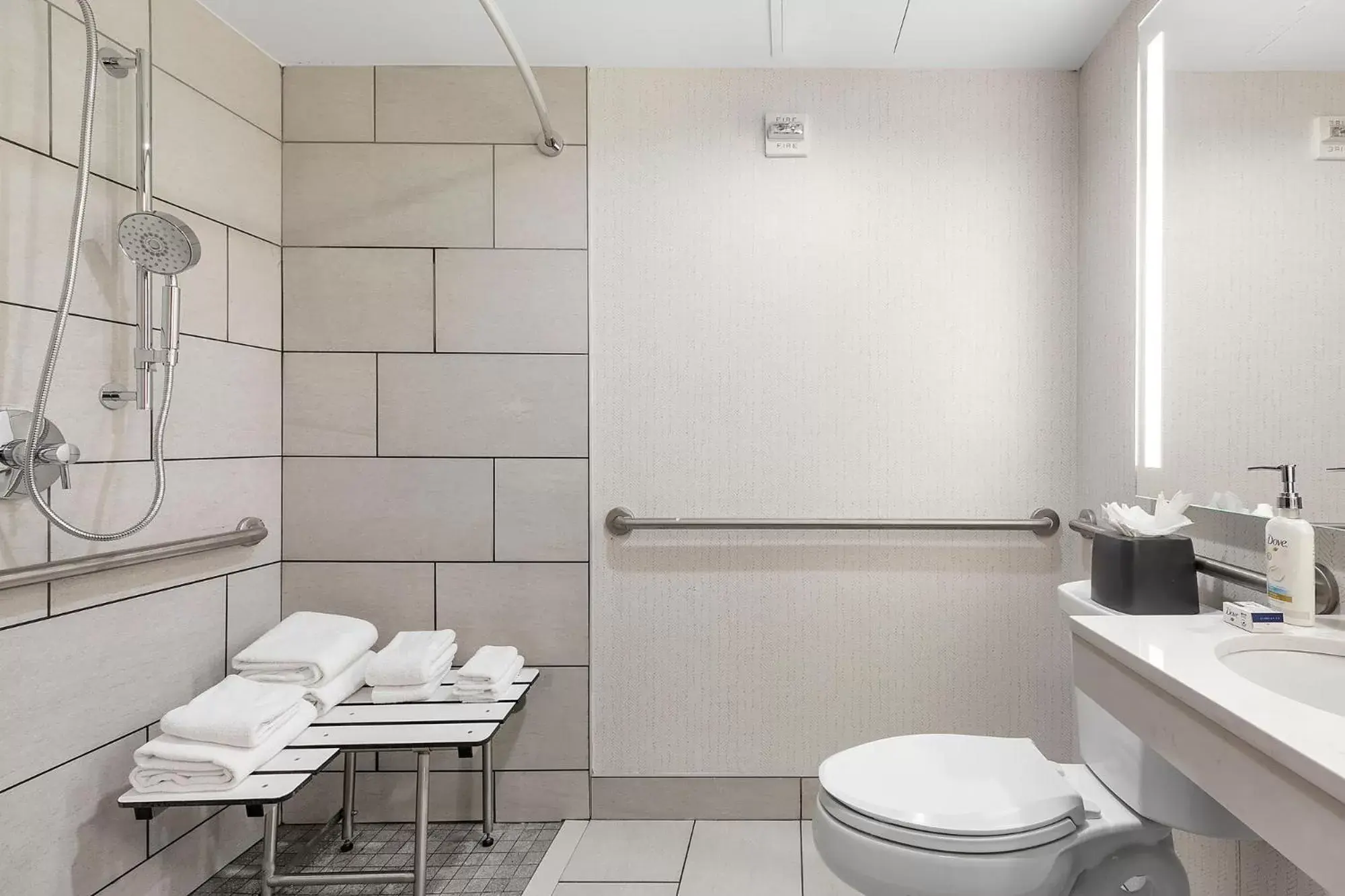 Bathroom in Holiday Inn Manhattan 6th Ave - Chelsea, an IHG Hotel