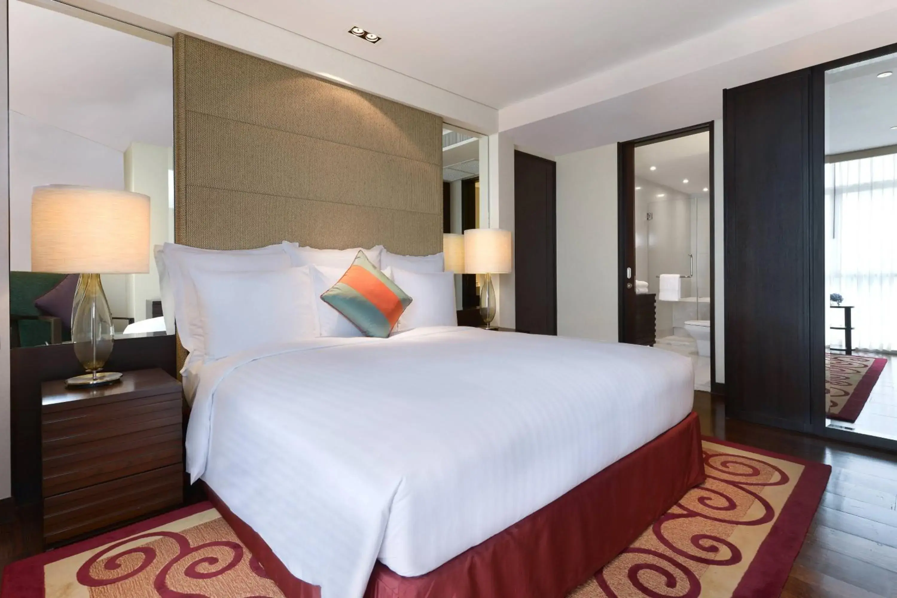 Bedroom, Bed in Sathorn Vista, Bangkok - Marriott Executive Apartments