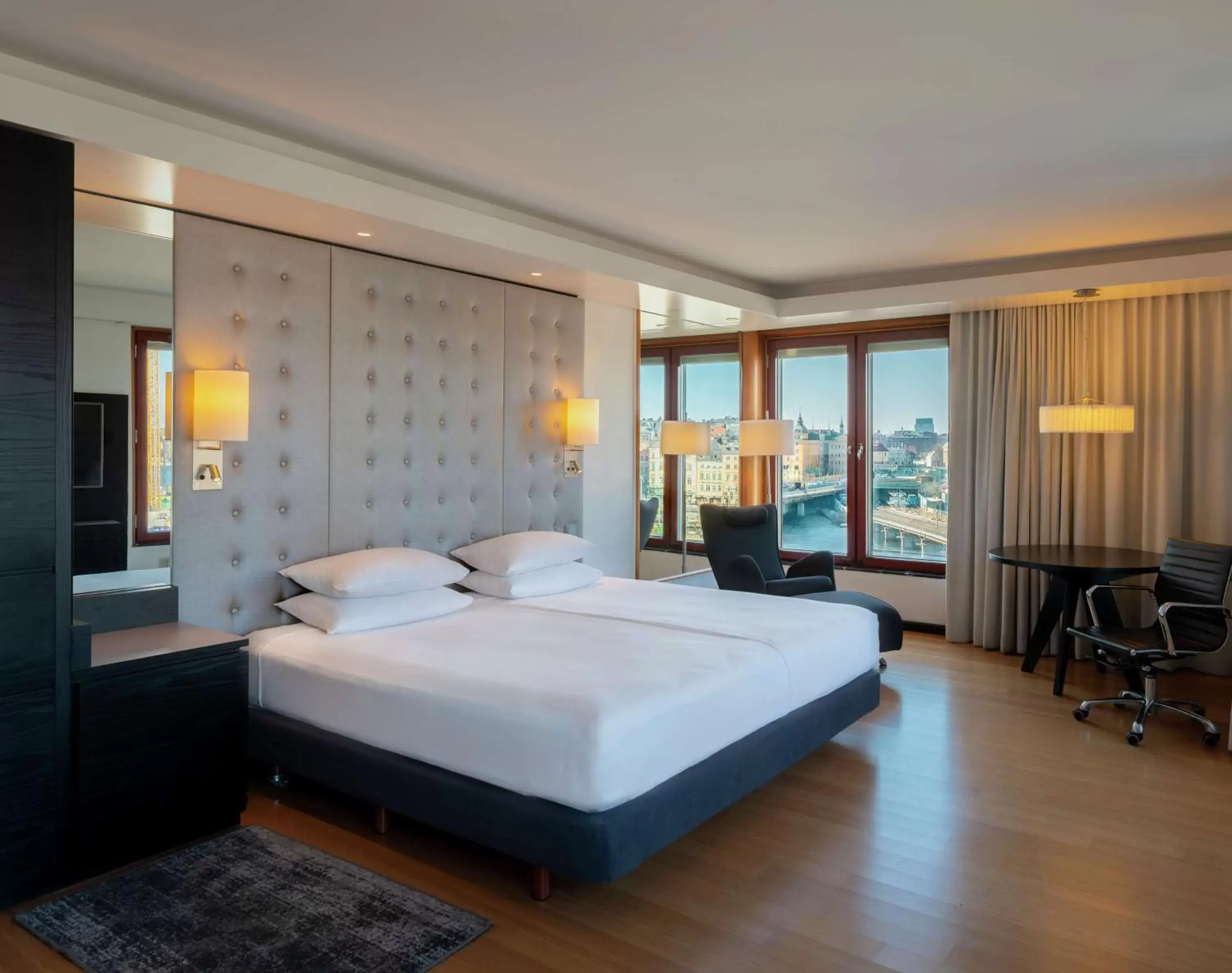 Bedroom in Hilton Stockholm Slussen Hotel