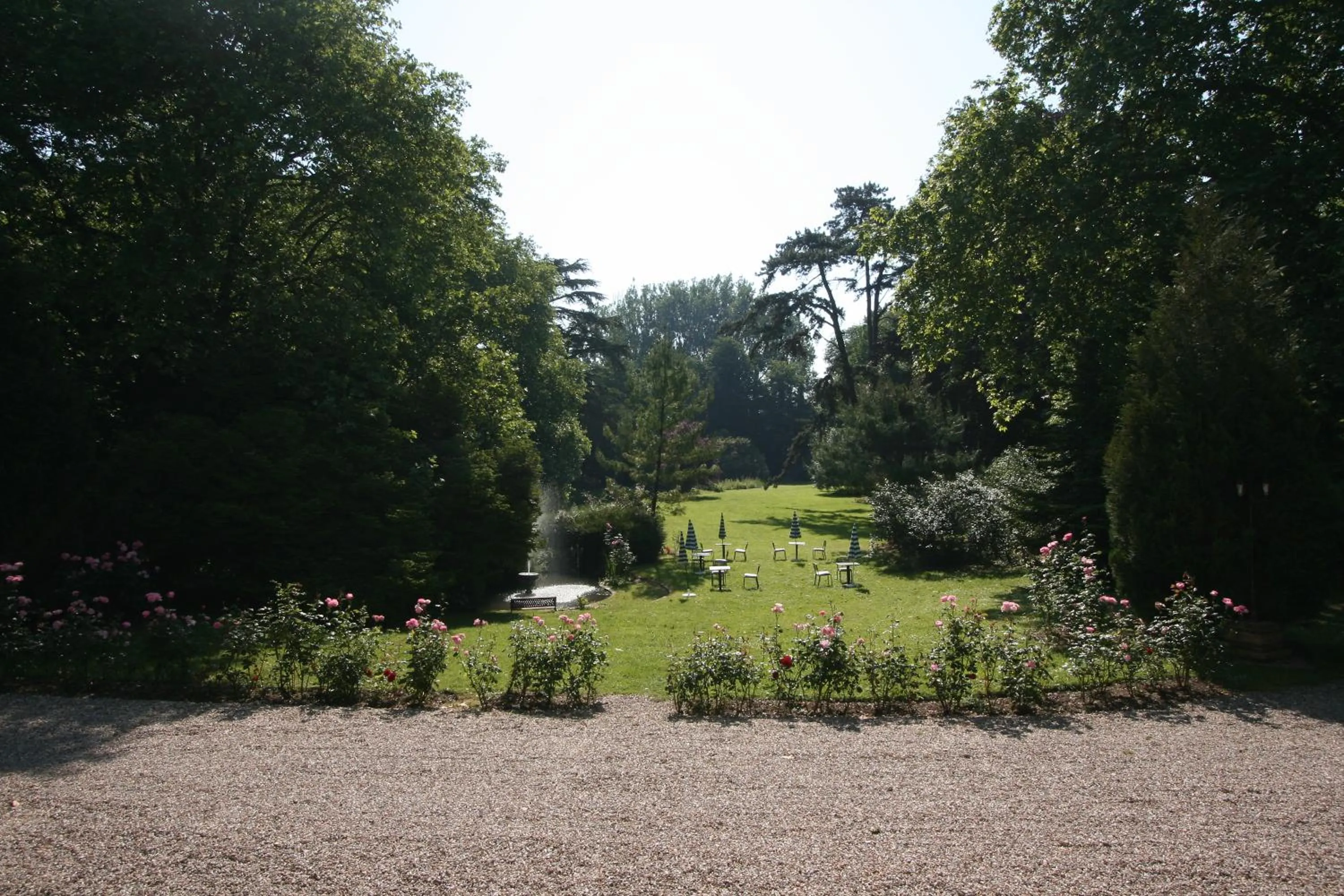 Garden in Belle Isle Sur Risle - Chateau Hotel & Spa
