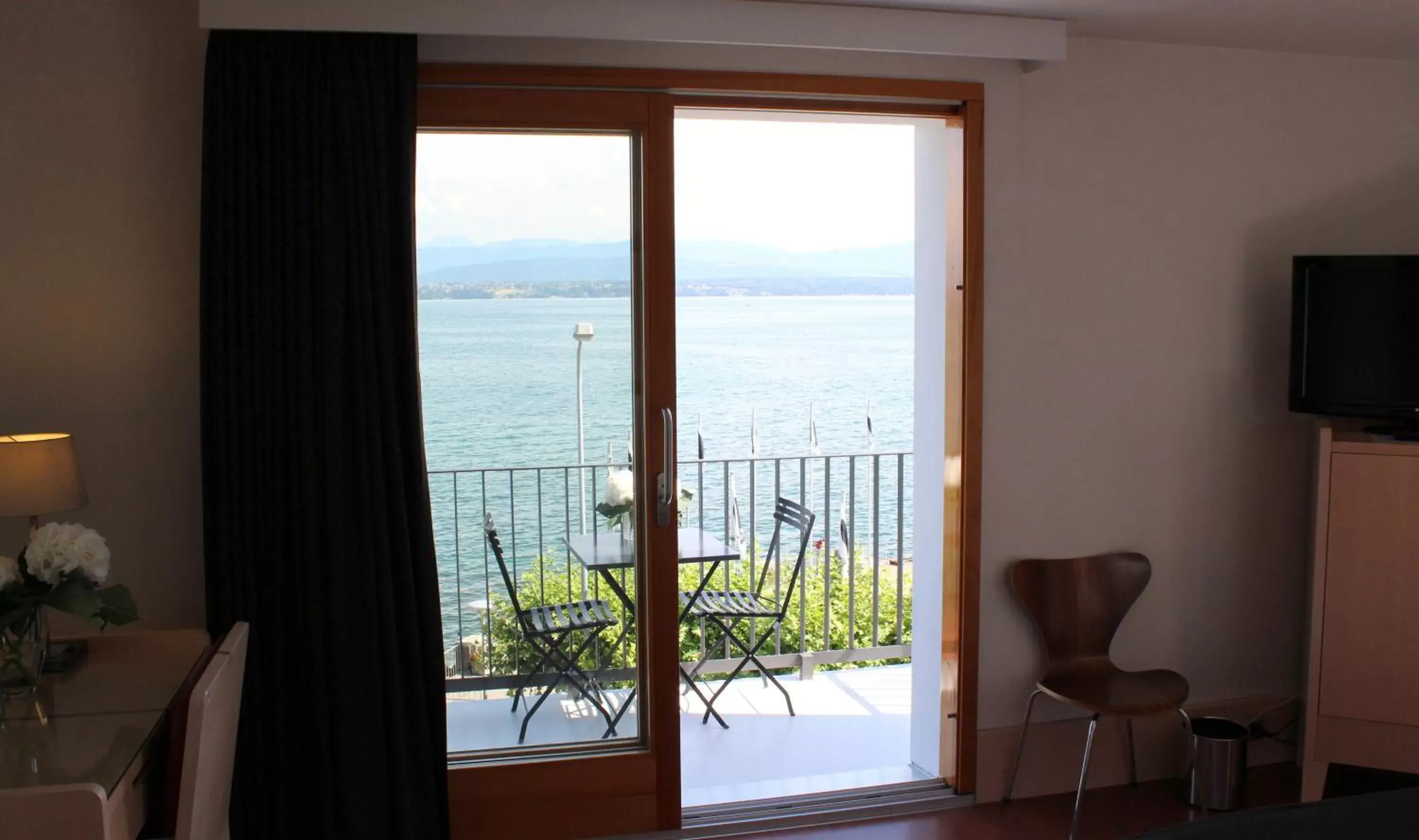 Balcony/Terrace, Sea View in Hôtel Real