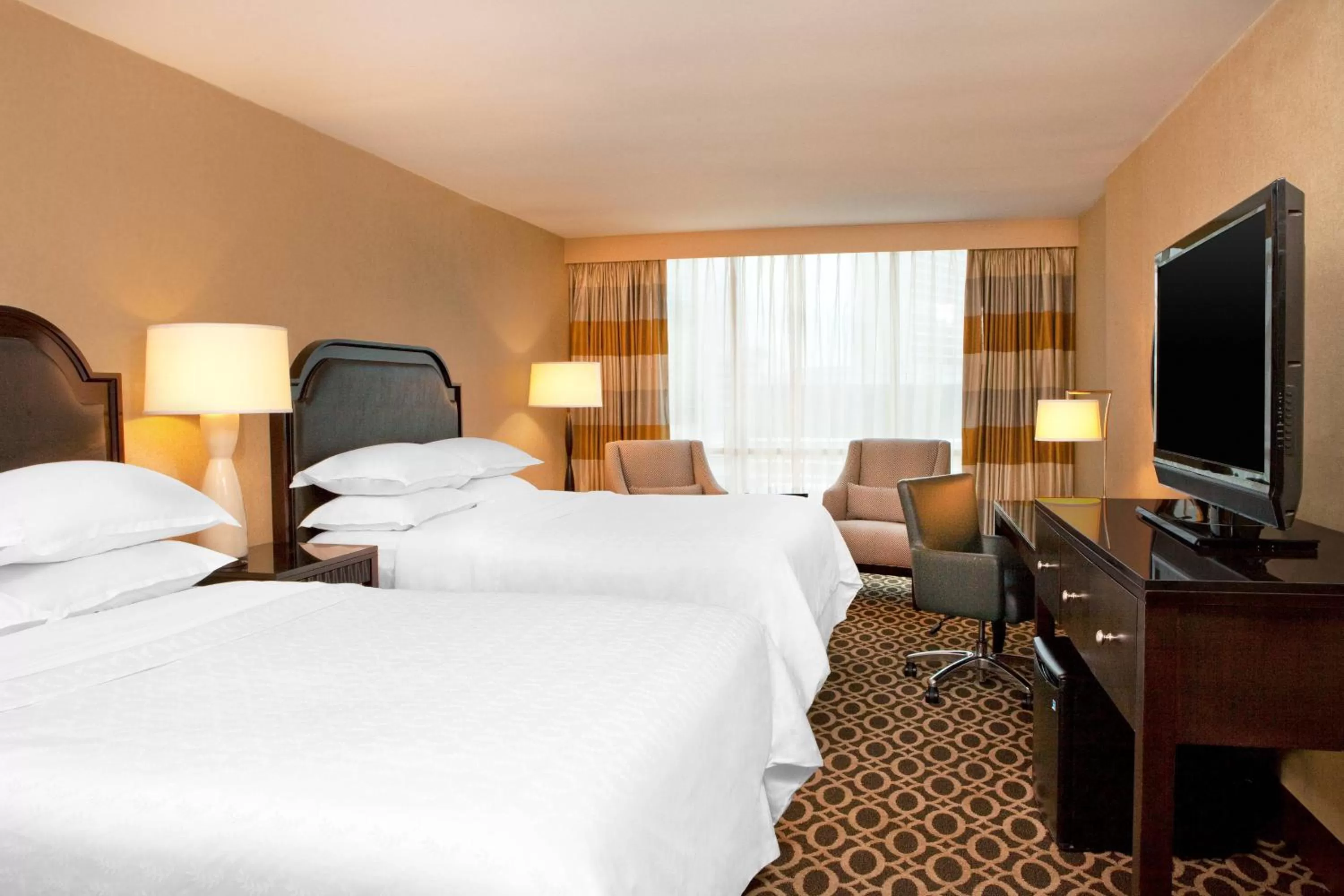 Room with Two Double Beds and Hearing Access, Non-Smoking in Courtland Grand Hotel, Trademark Collection by Wyndham