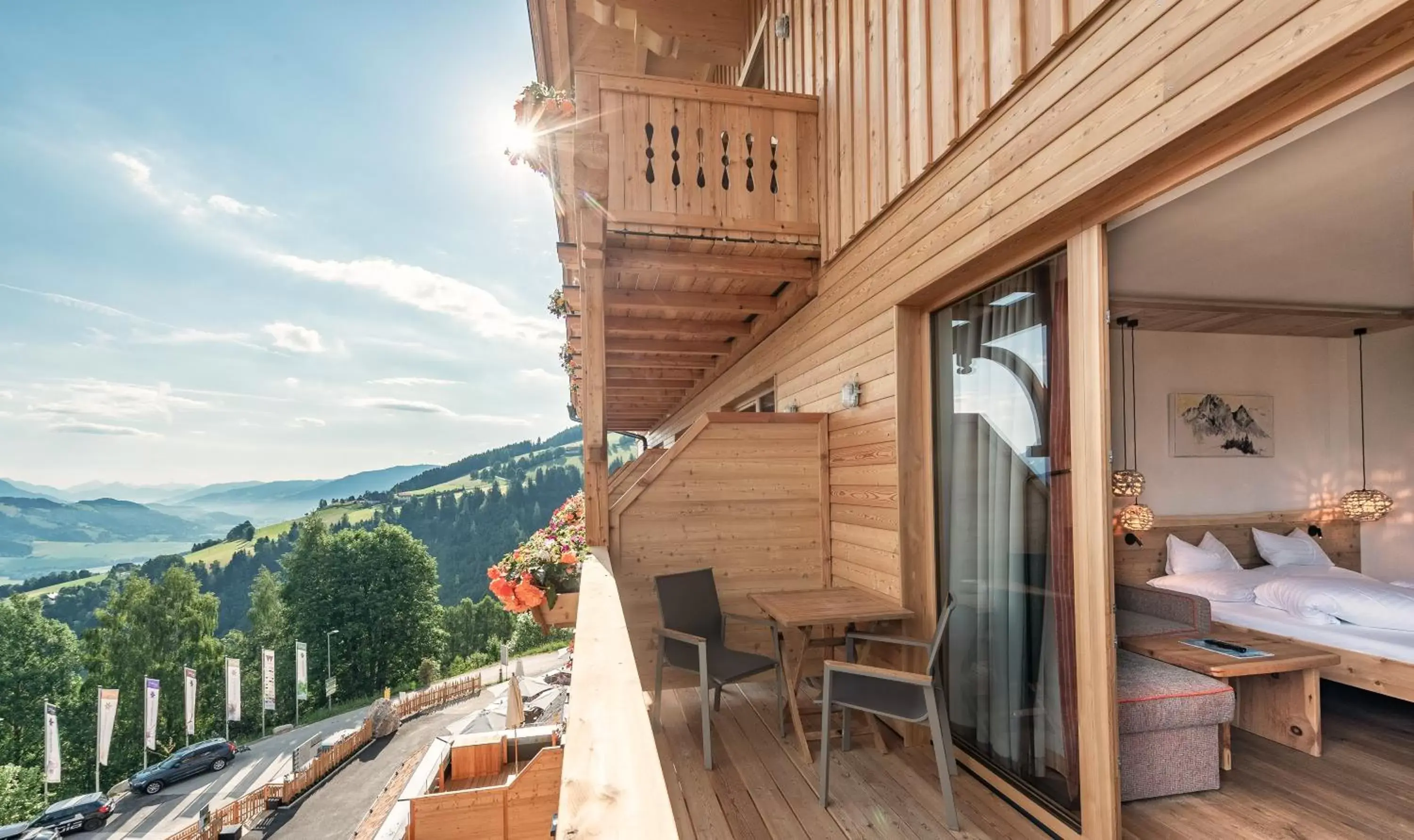 Balcony/Terrace in Natur- und Wellnesshotel Höflehner