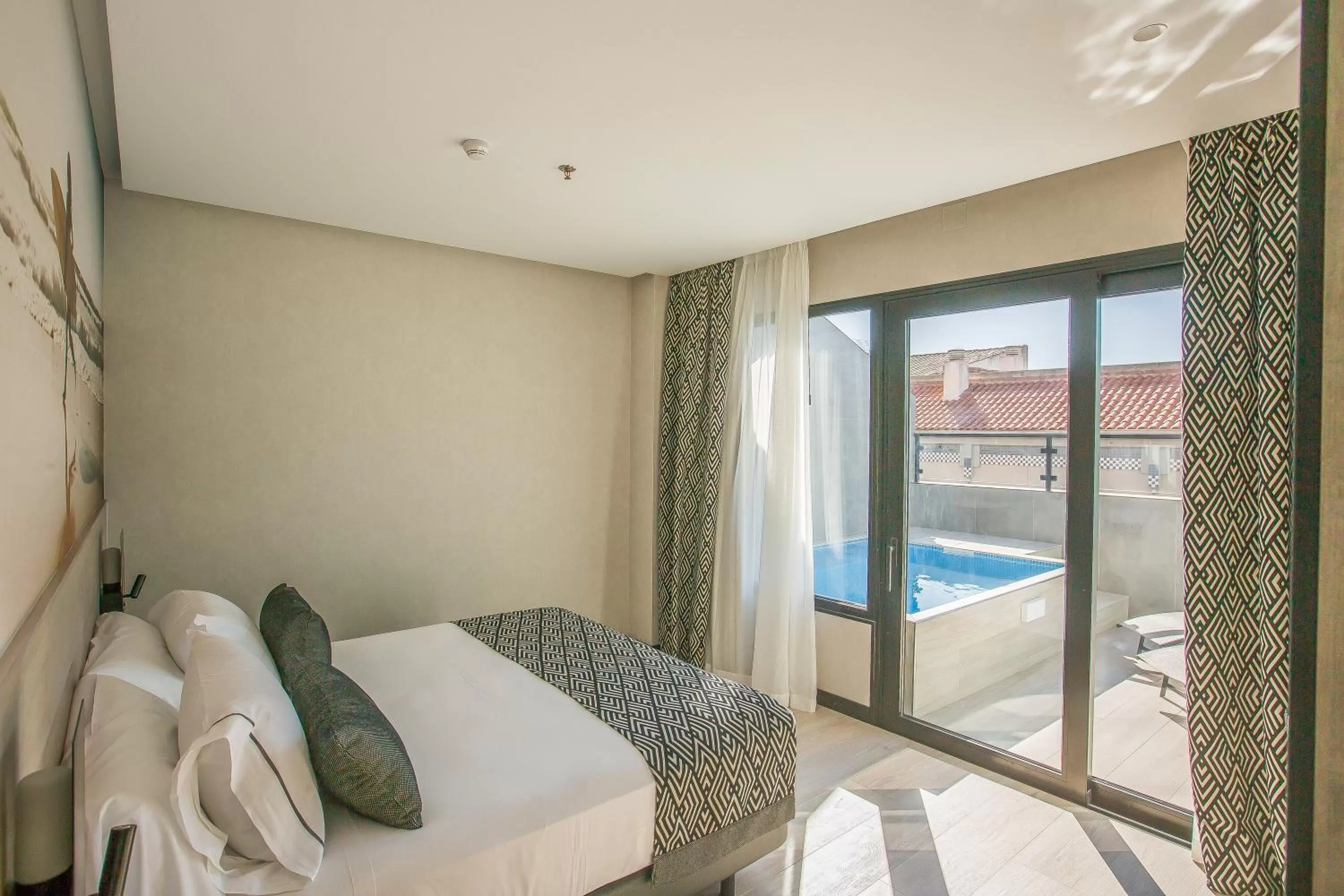 Bedroom, Bed in Hotel Brö-Adults Recommended