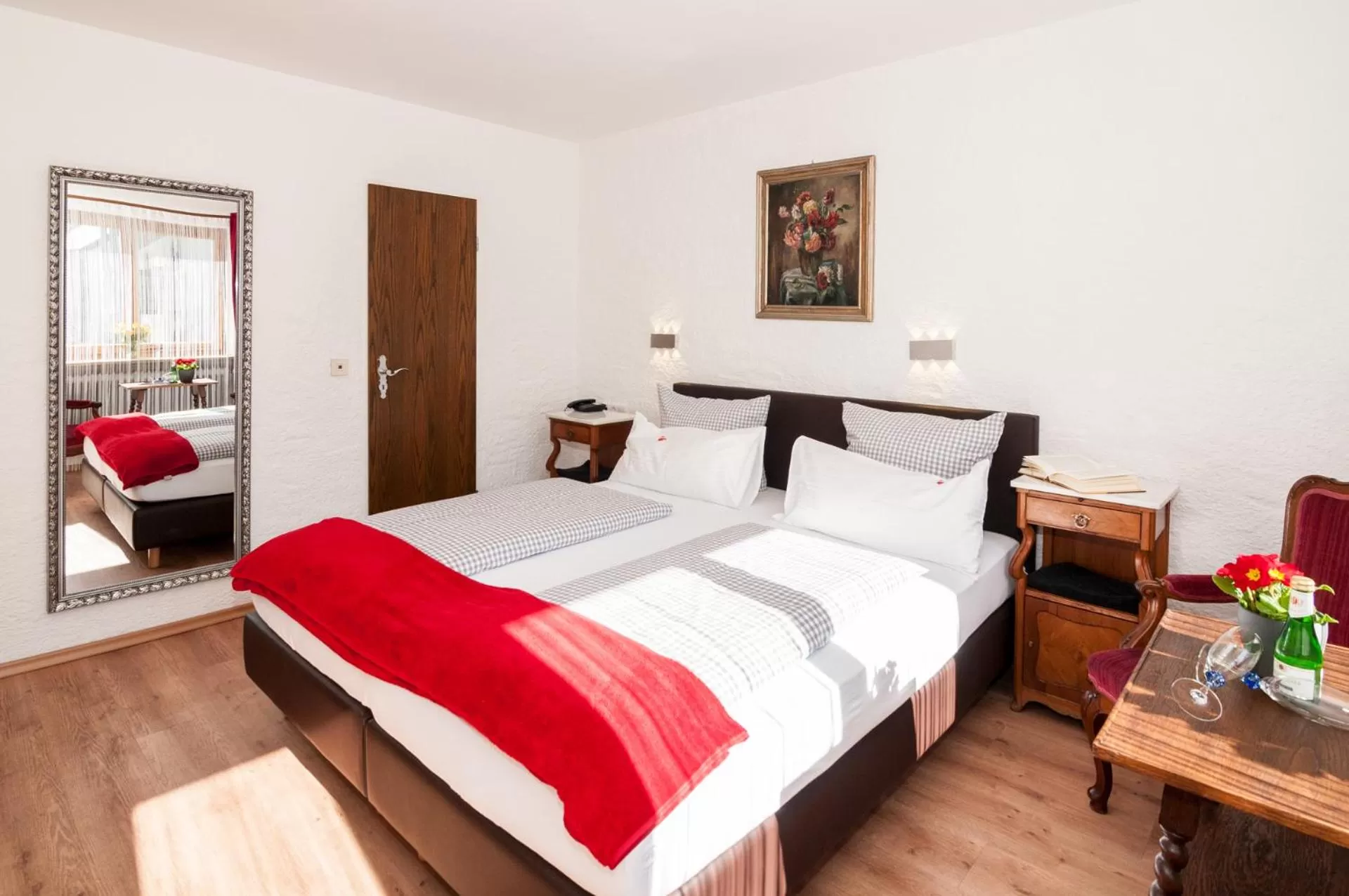 Bed in Hotel Effland -Sauna -Pool