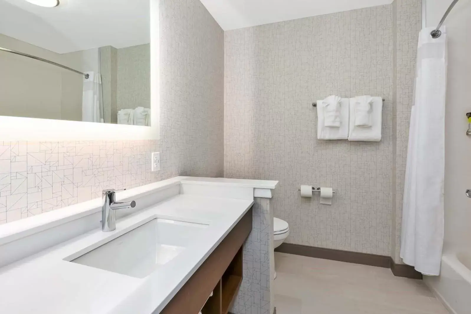 Bathroom in Holiday Inn Express & Suites - Grand Rapids Airport - South, an IHG Hotel
