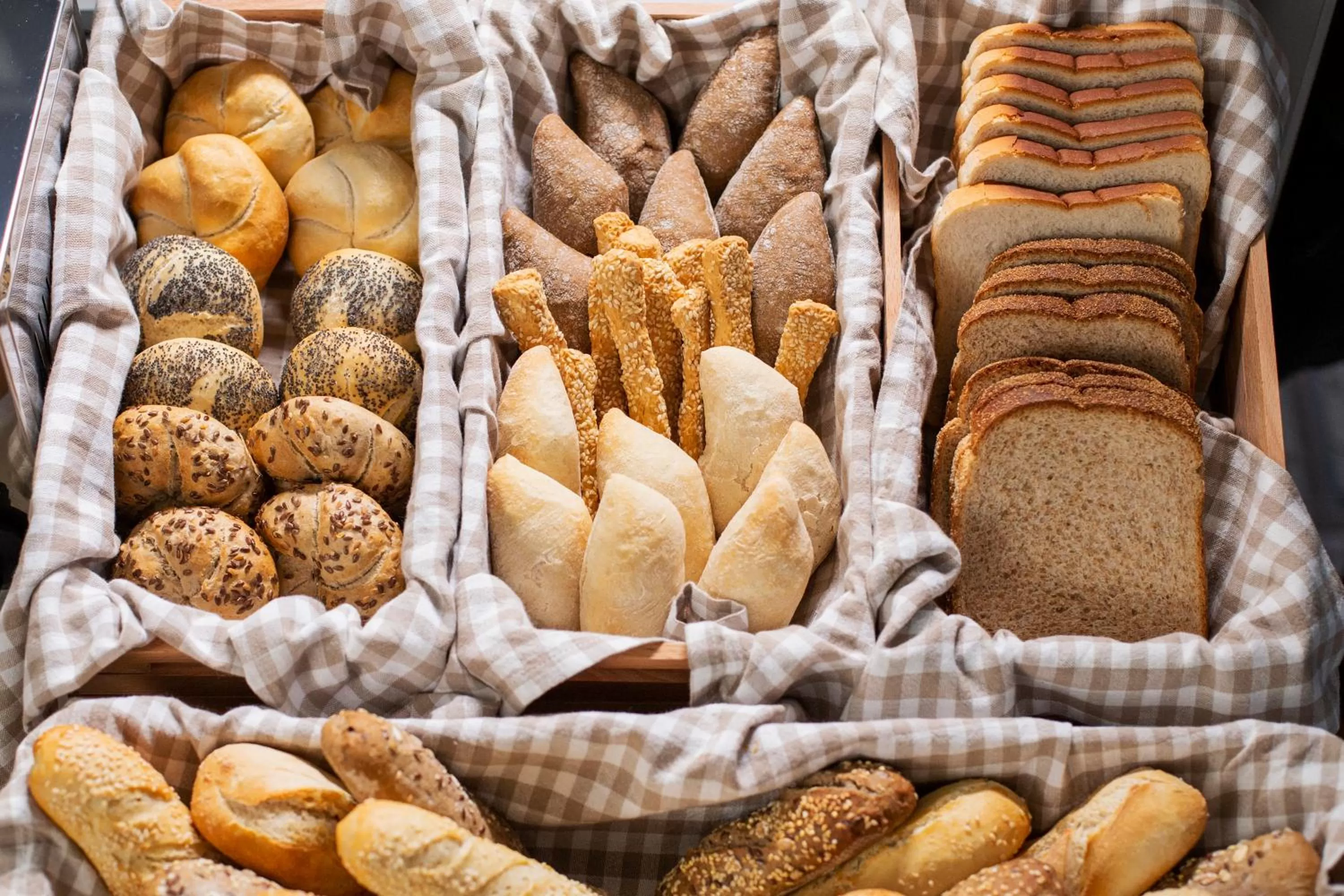 Buffet breakfast in Acropolis View Hotel