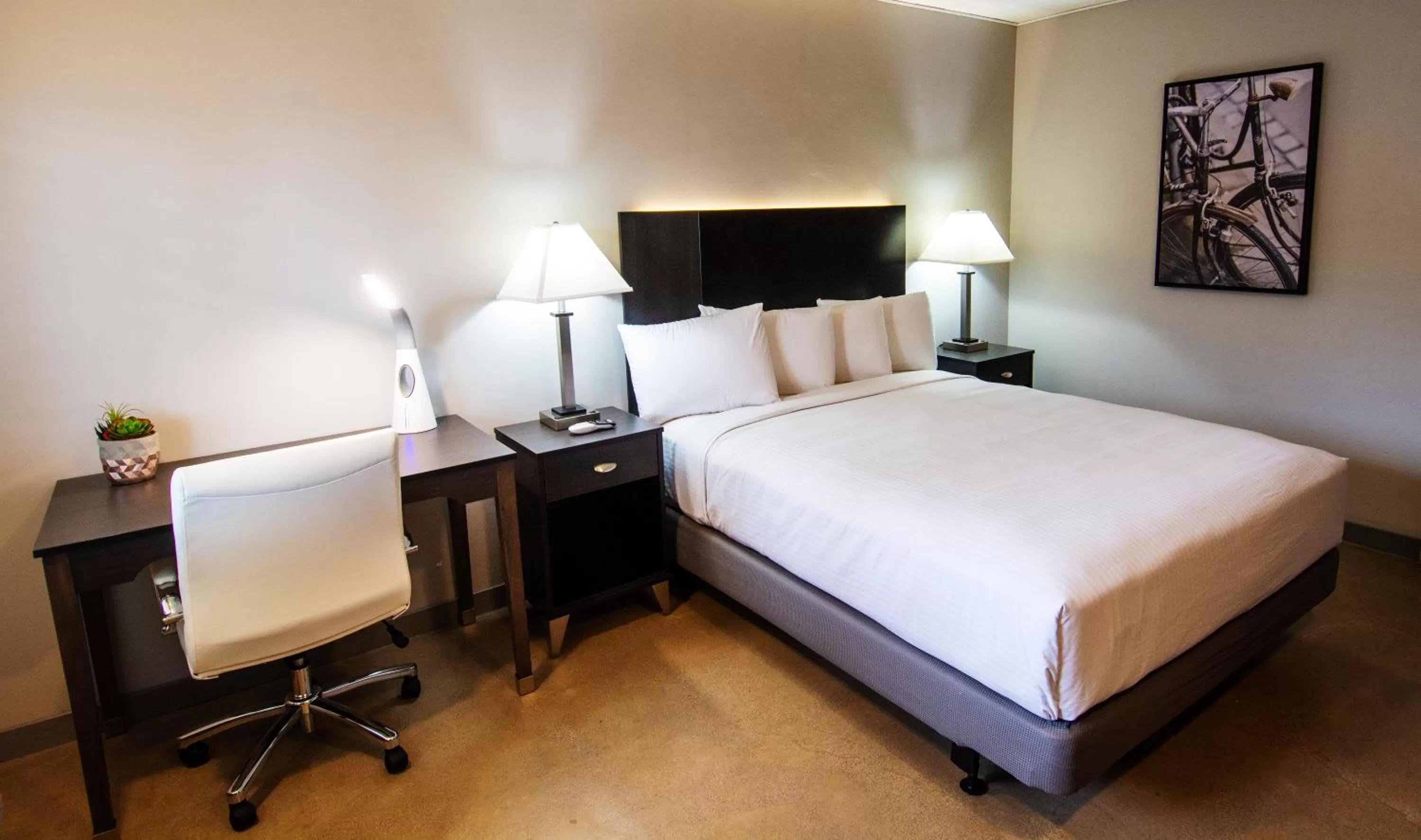 Bed in Americana Modern Hotel