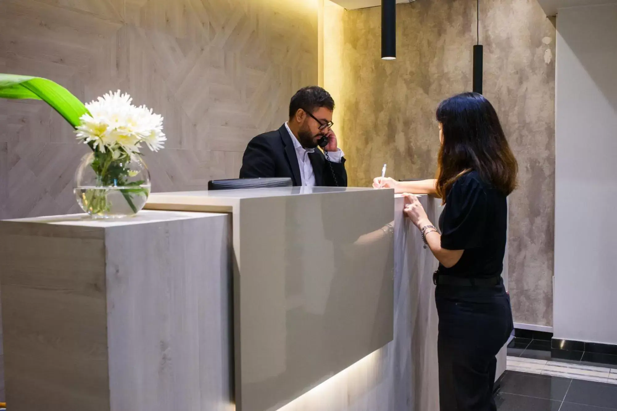 Lobby or reception in 1253 Recoleta Small Hotel Lobby or reception in 1253 Recoleta Small Hotel