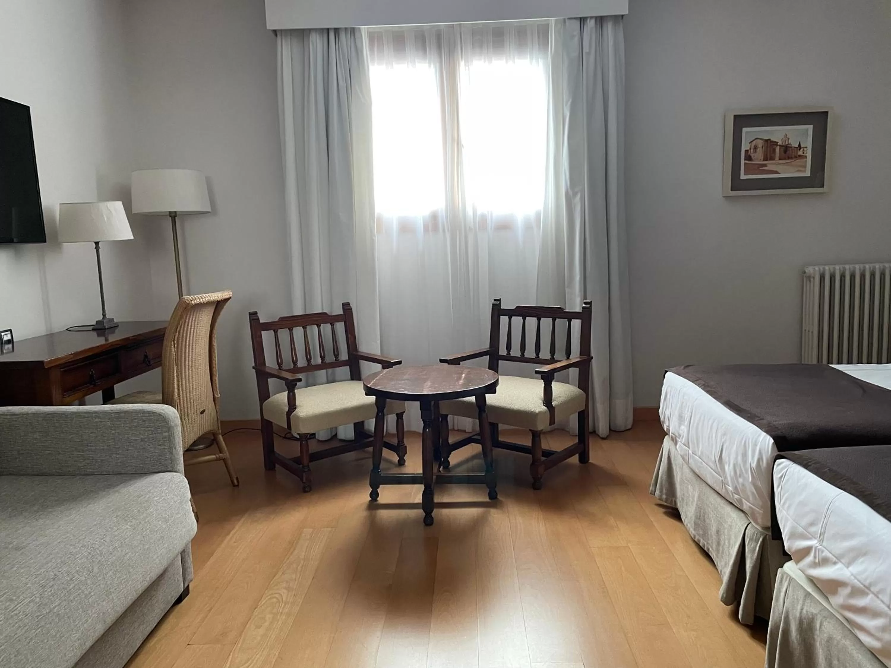 Property building, Bed in Parador de Puebla de Sanabria