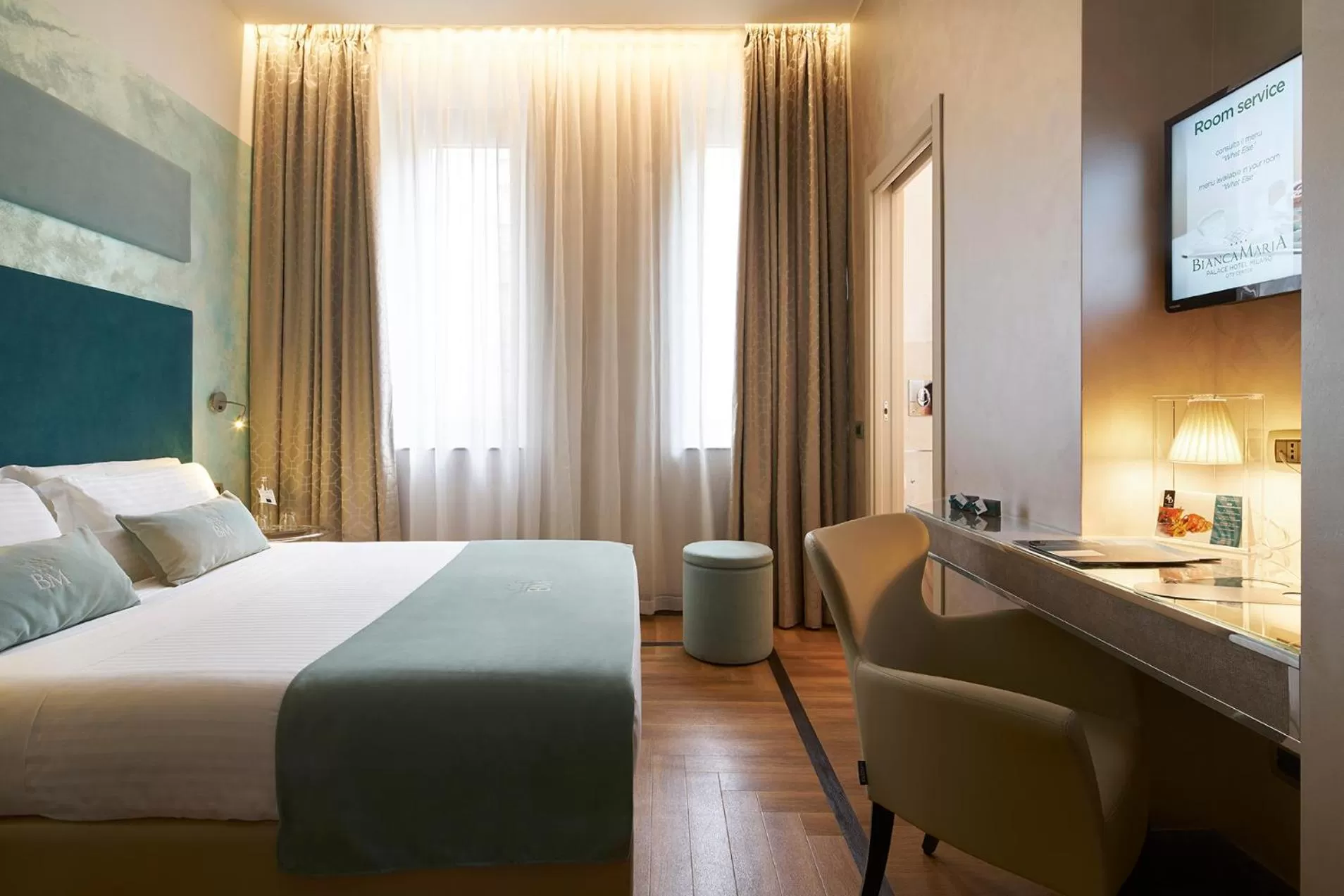 Bedroom, Bed in Bianca Maria Palace Hotel