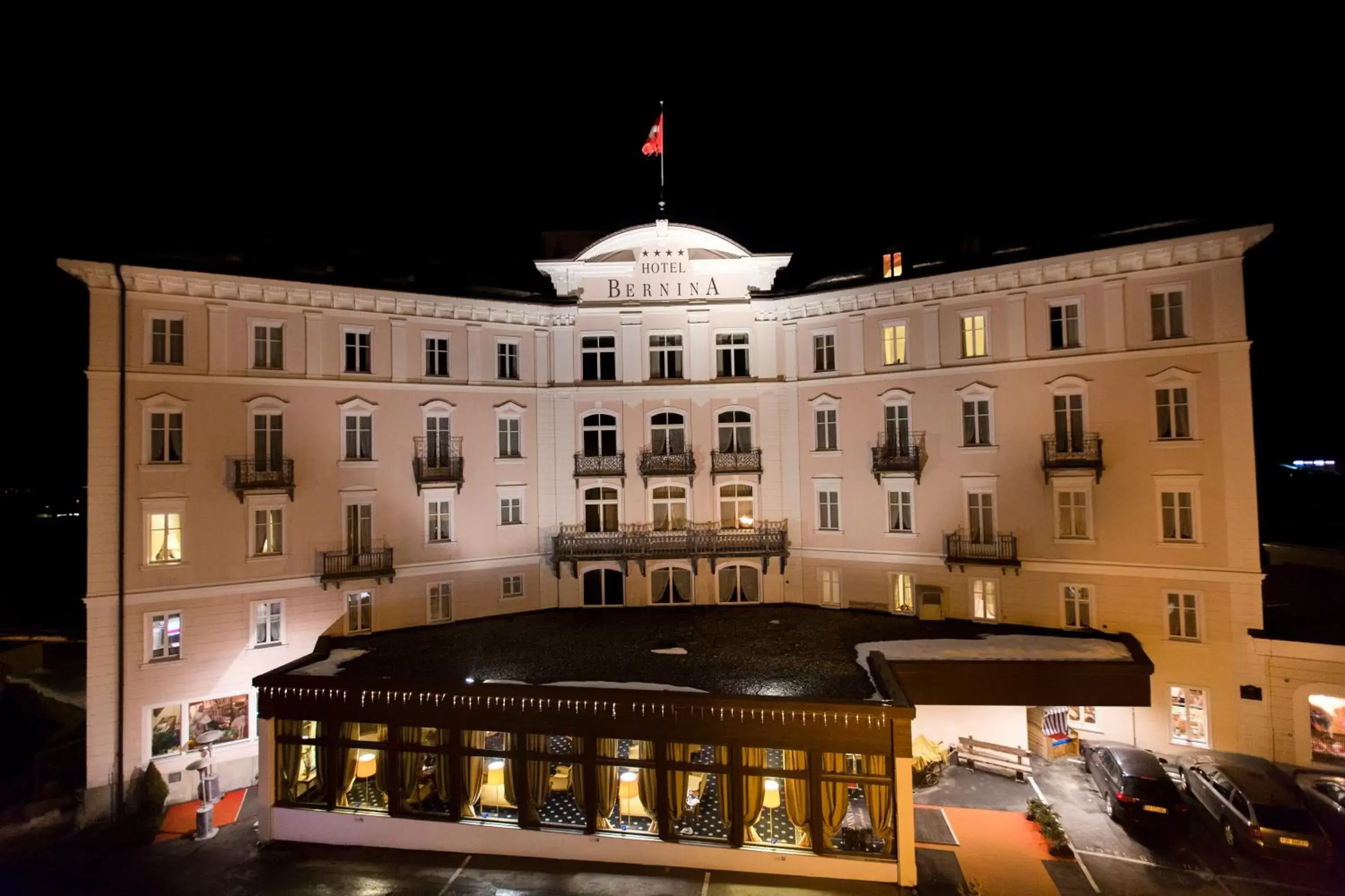 Property Building in Hotel Bernina 1865