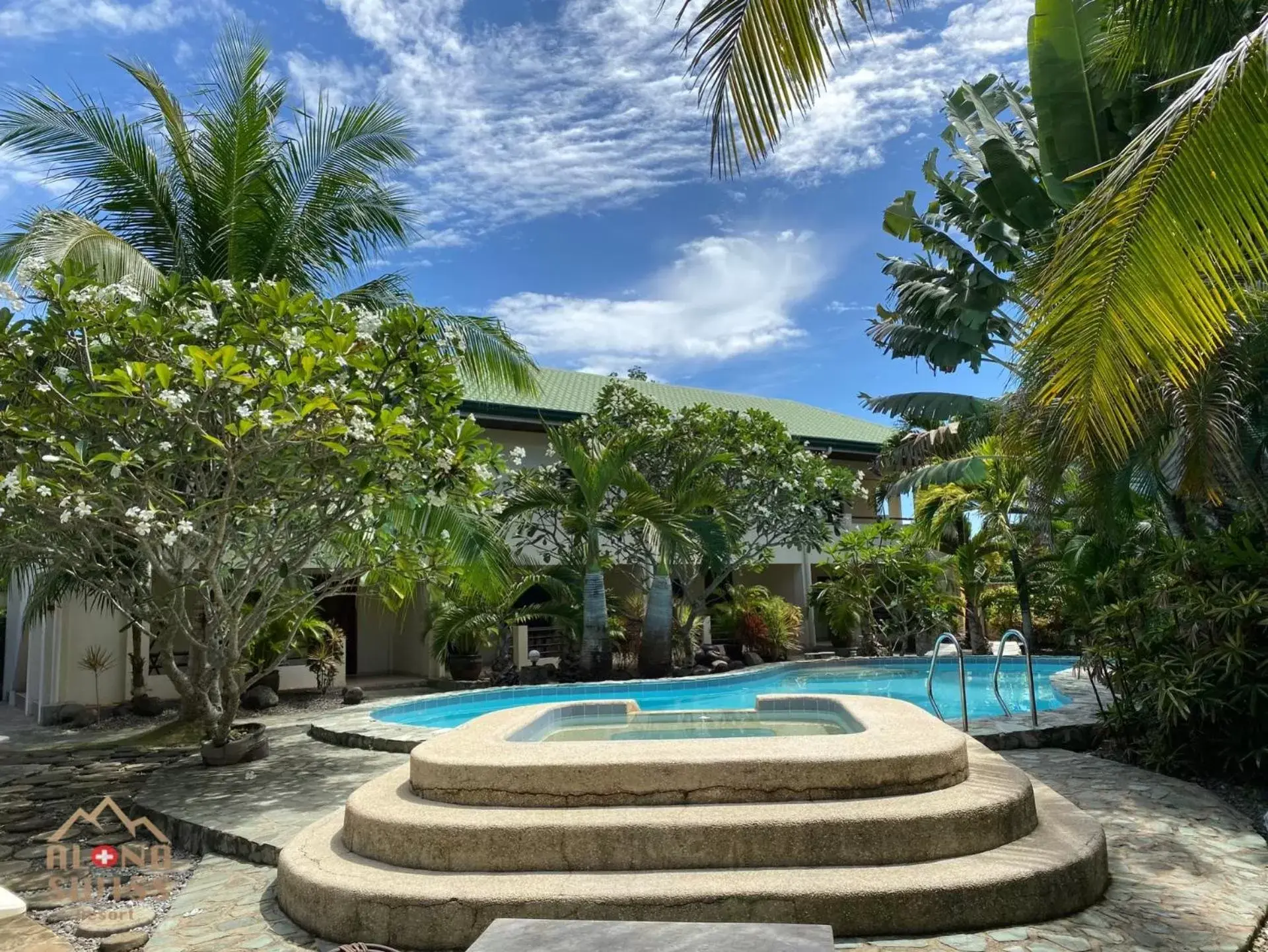 Swimming Pool in Alona Swiss Resort