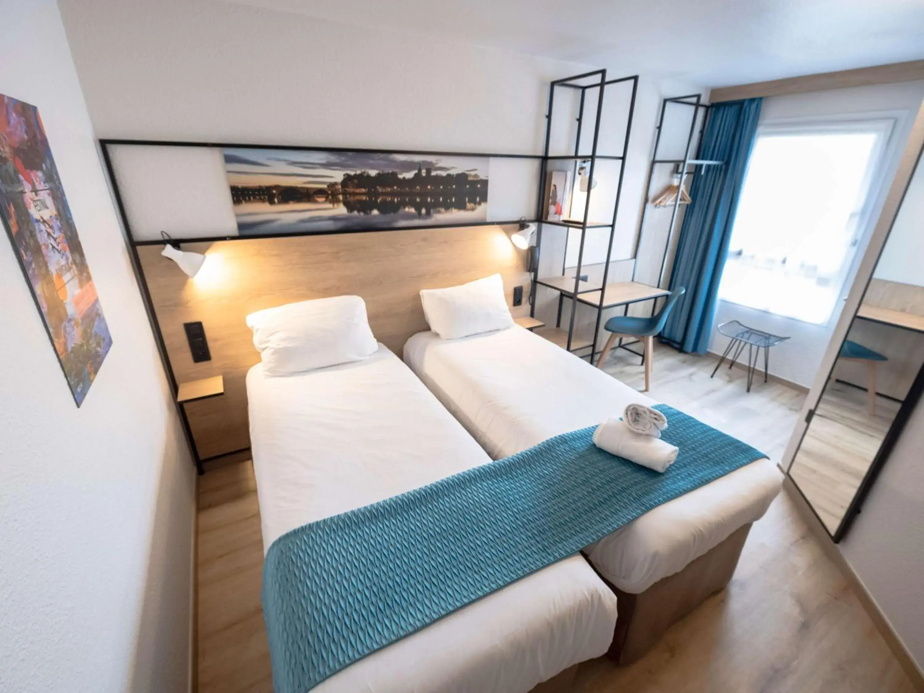 Bedroom, Bed in ibis Avignon Centre Pont De L'Europe Bedroom, Bed in ibis Avignon Centre Pont De L'Europe