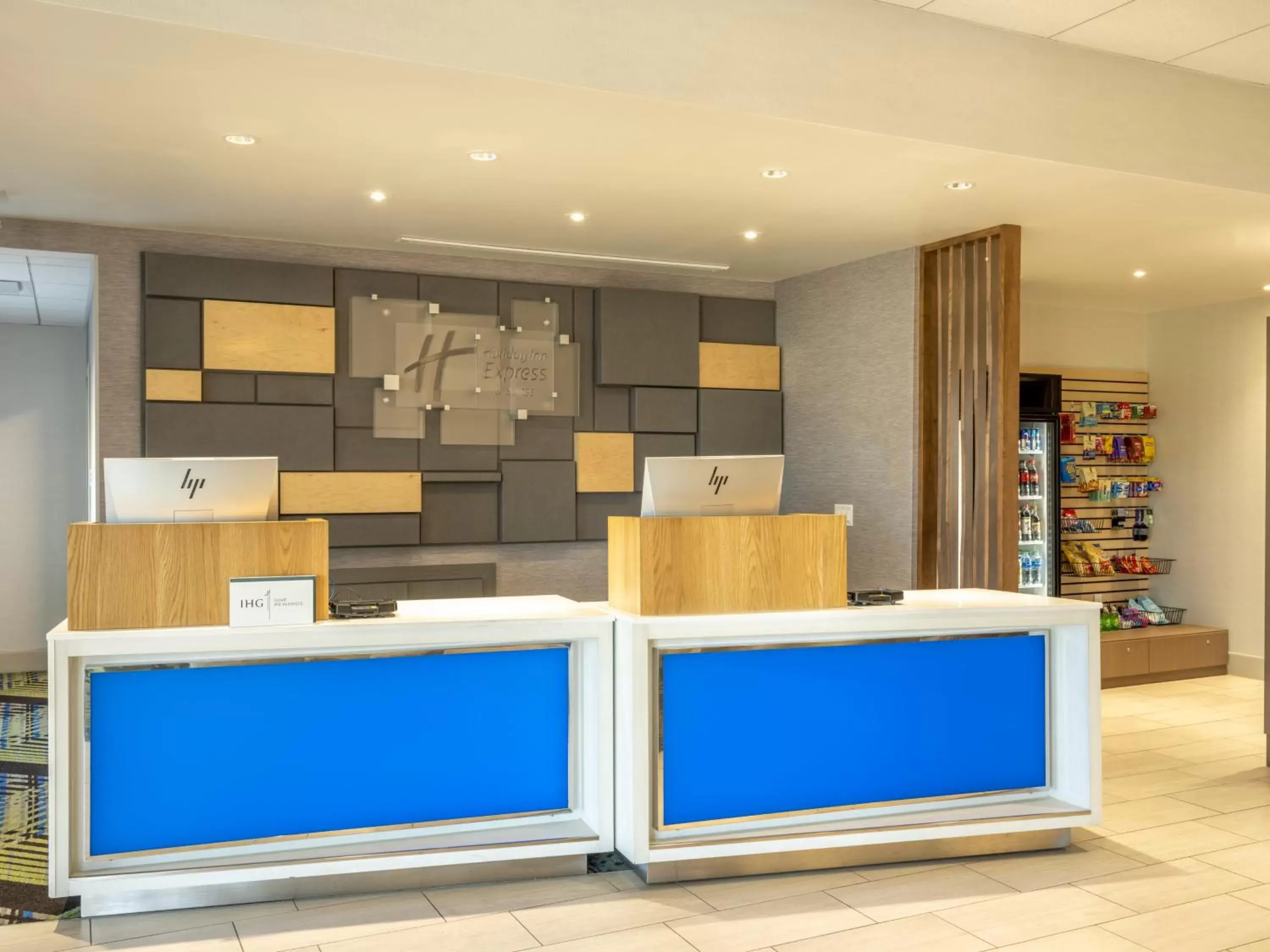 Property building, Lobby/Reception in Holiday Inn Express & Suites - Watertown, an IHG Hotel