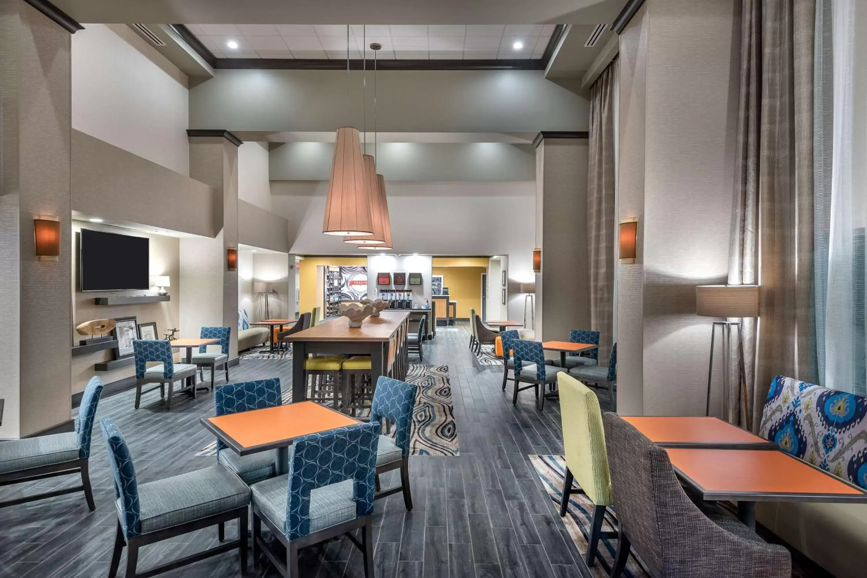 Dining area, Restaurant/Places to Eat in Hampton Inn & Suites West Melbourne-Palm Bay Road
