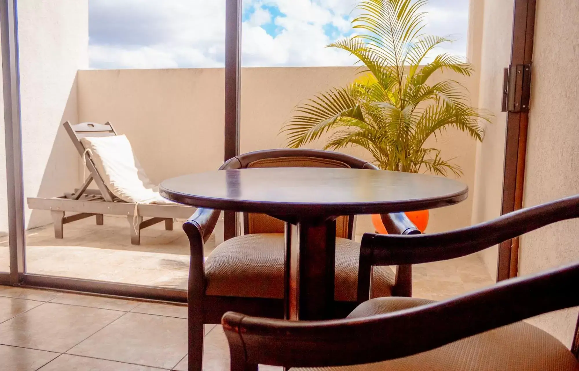 Balcony/Terrace in Hotel Los Aluxes