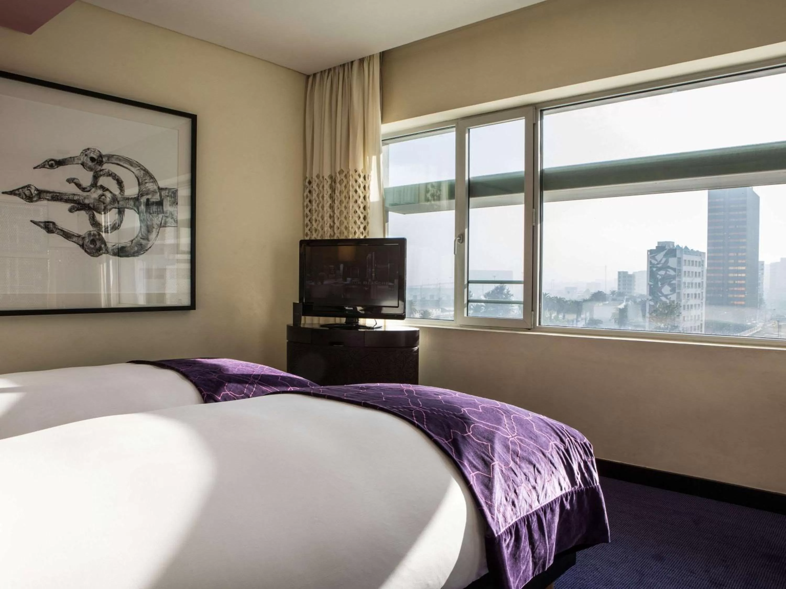 Photo of the whole room, Bed in Sofitel Casablanca Tour Blanche