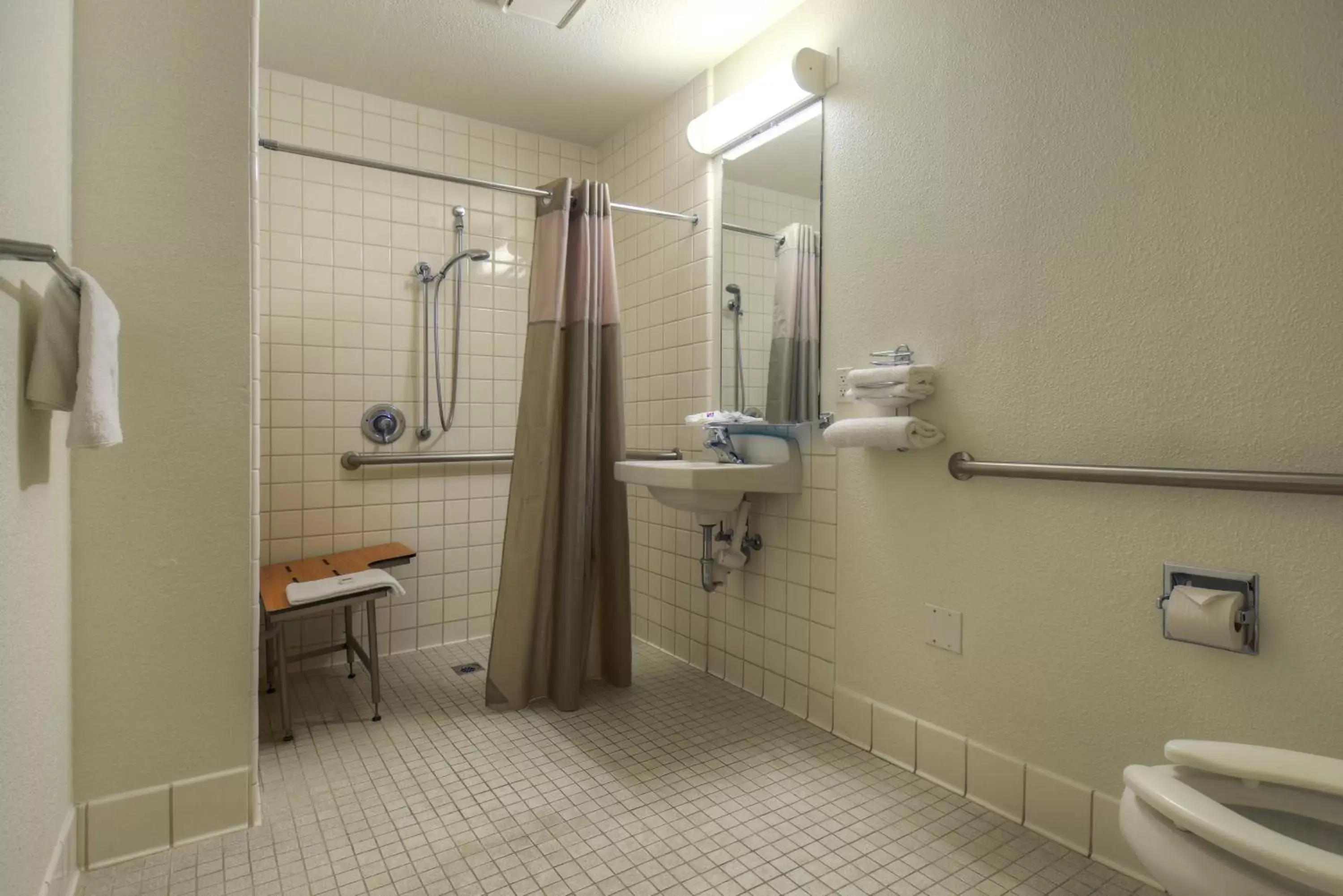 Shower, Bathroom in Motel 6-Santa Ana, CA