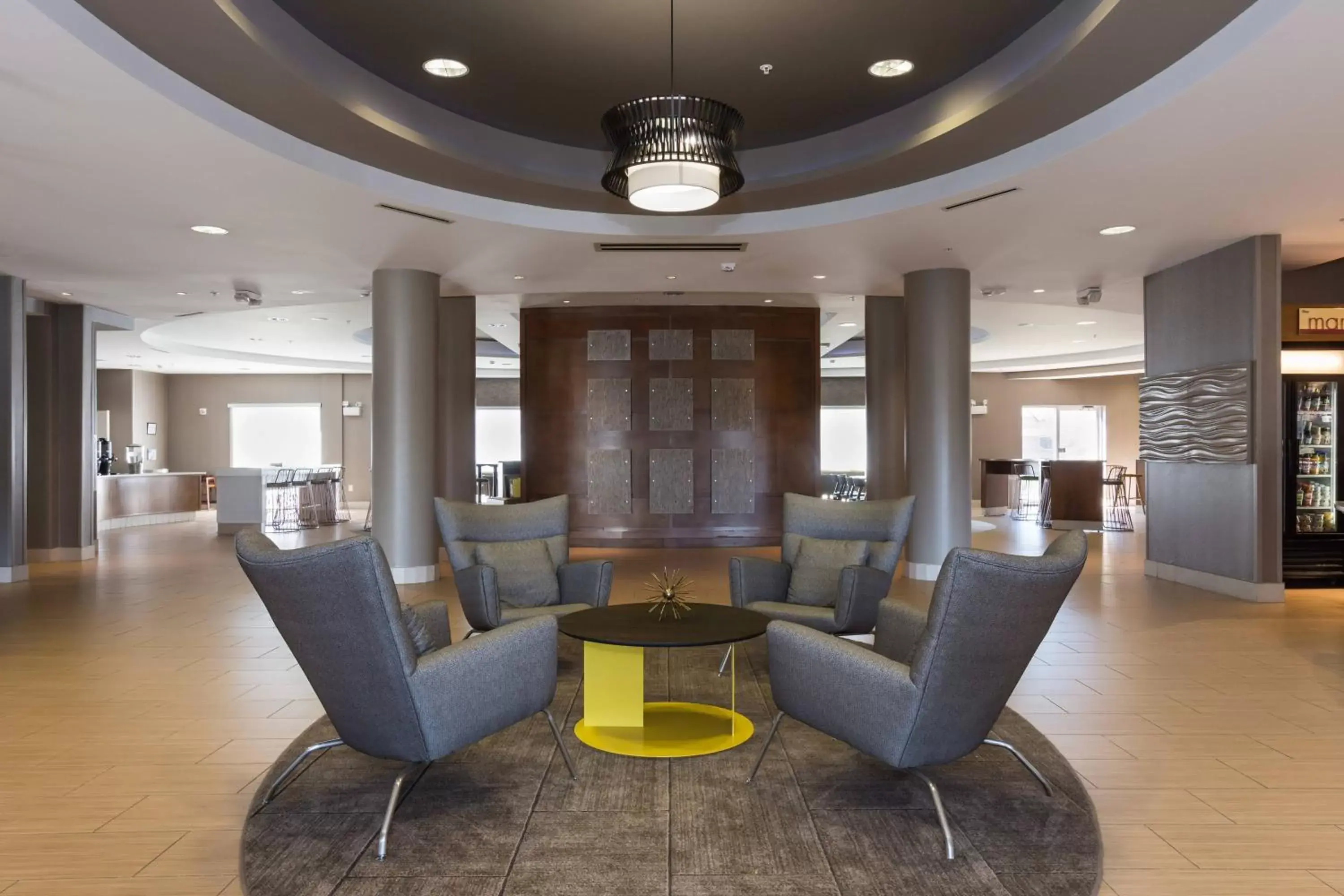 Lobby or reception, Lounge/Bar in SpringHill Suites by Marriott Charlotte Ballantyne