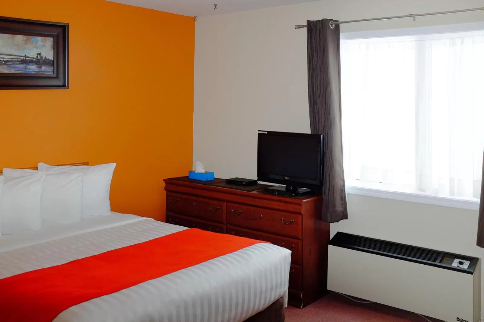 Bed in Hotel Robin Hood