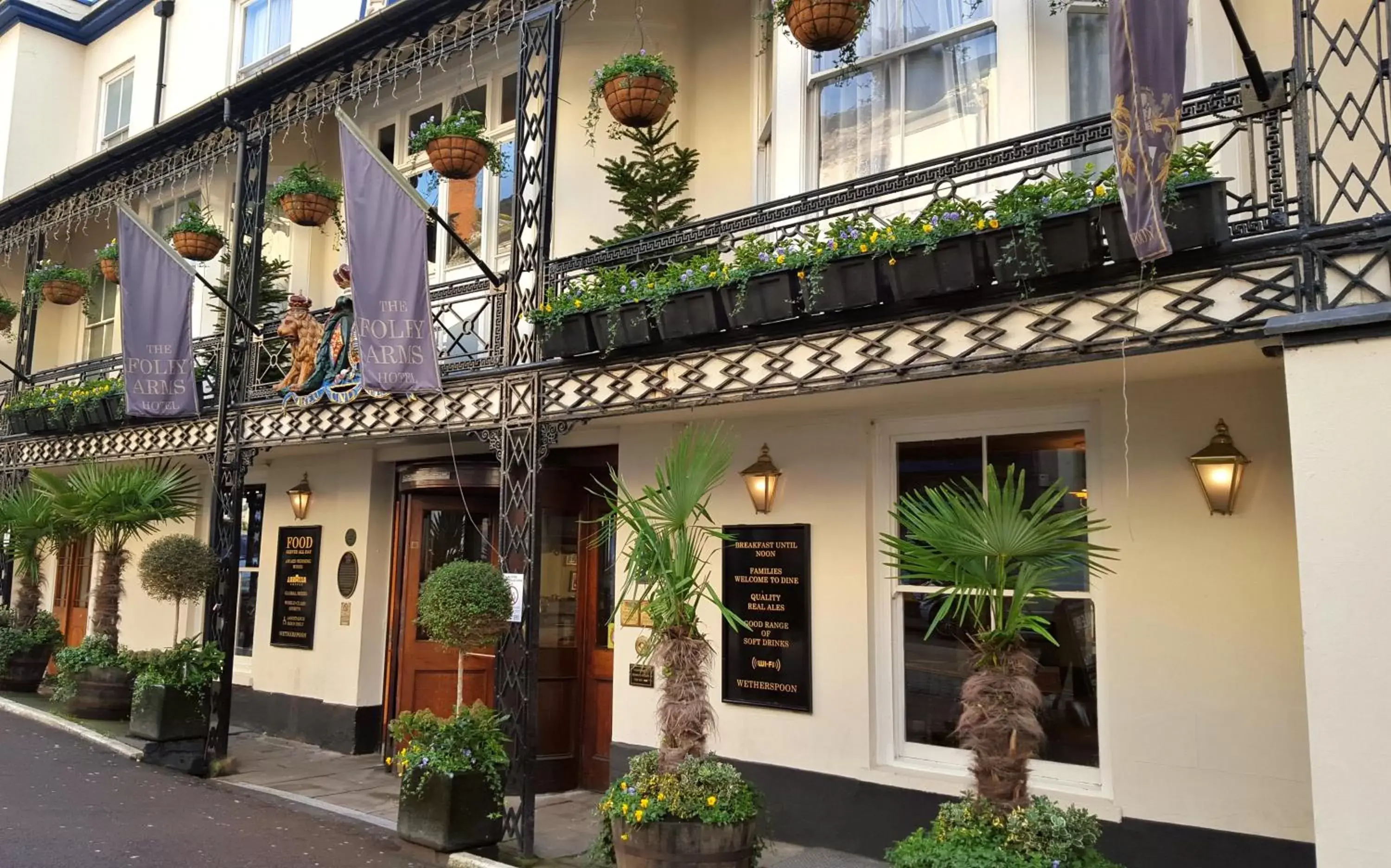 Facade/entrance, Property Building in The Foley Arms Hotel Wetherspoon