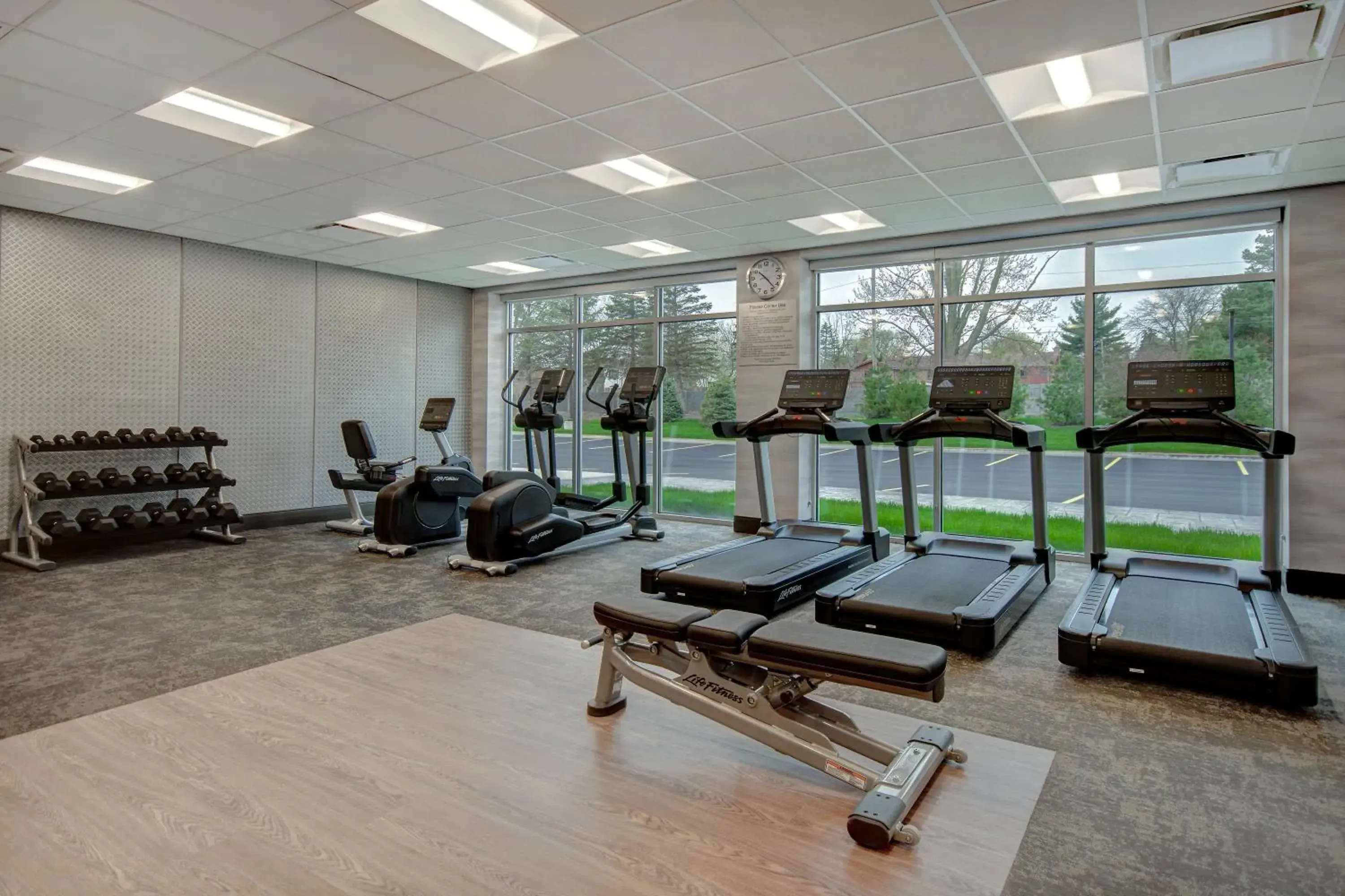 Fitness centre/facilities, Fitness Center/Facilities in Fairfield by Marriott Inn & Suites Rochester Hills