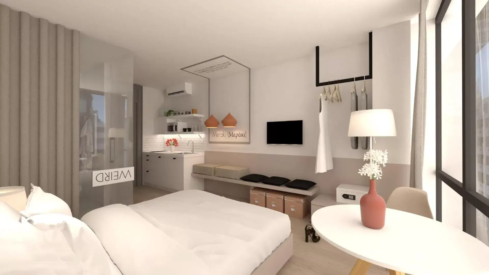 Bedroom in Great Living Apartments