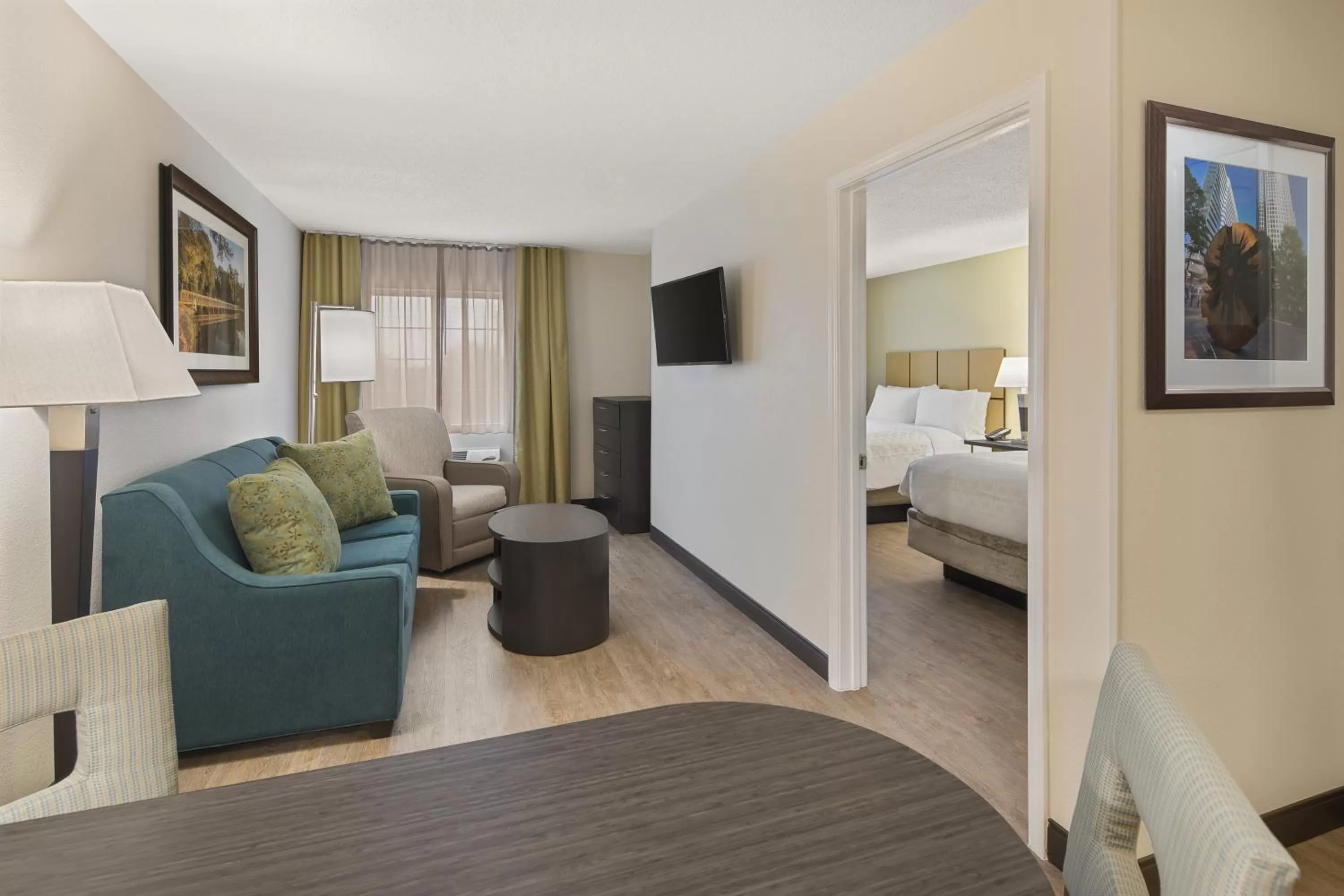 Bedroom, Bed in Candlewood Suites - Charlotte - Arrowood by IHG