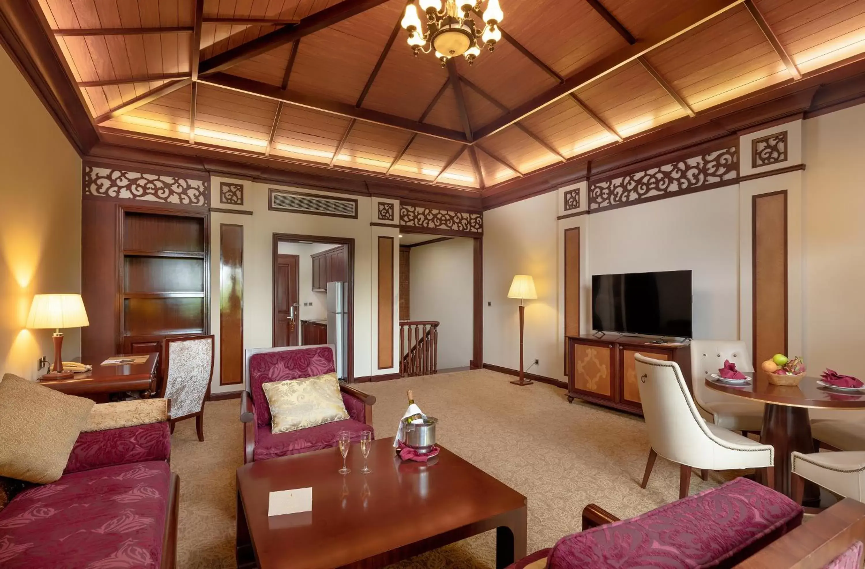 Living room in Vinpearl Luxury Nha Trang Living room in Vinpearl Luxury Nha Trang