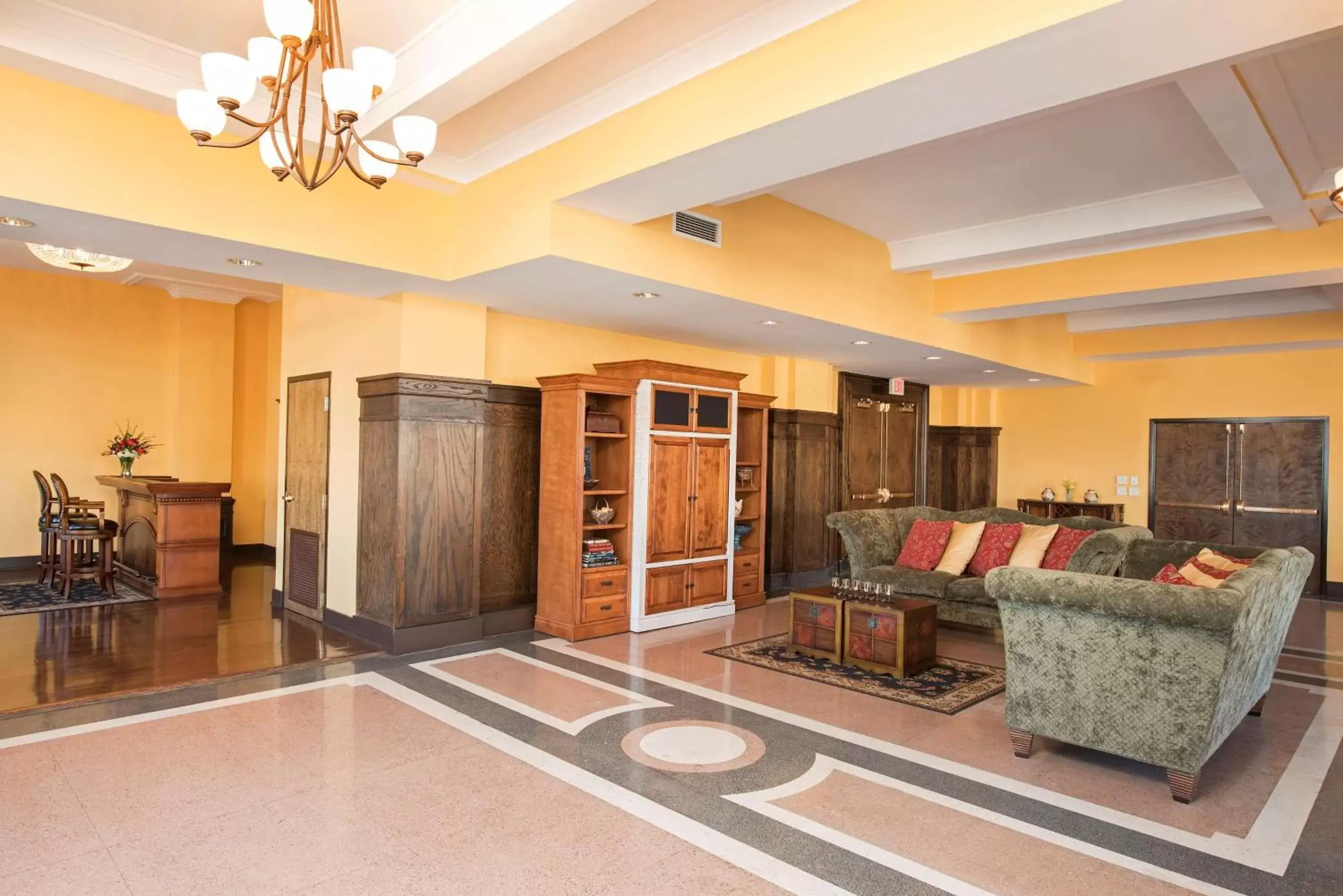 Lobby or reception in Hilton Garden Inn Louisville Downtown