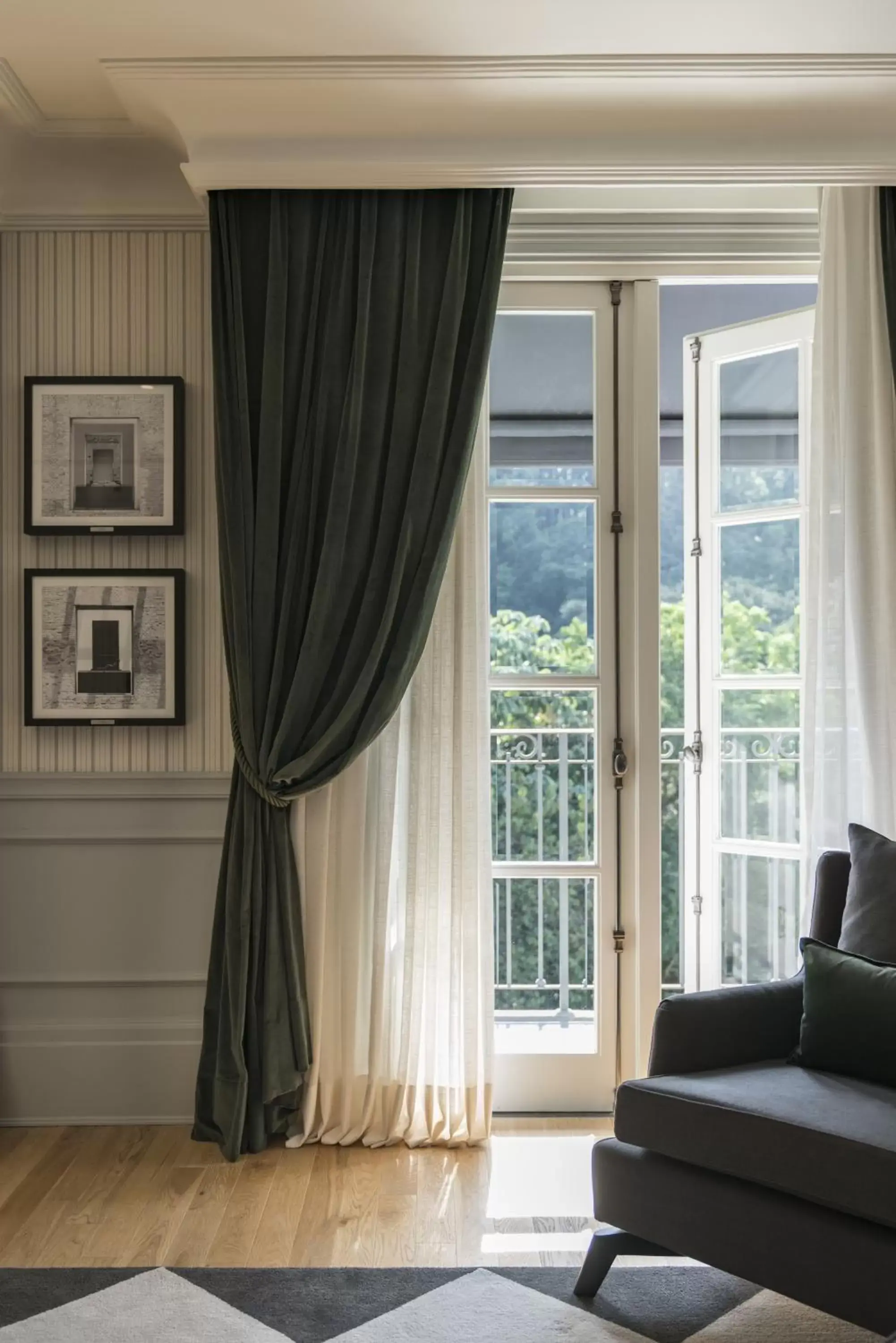 Living room in Palácio Tangará - an Oetker Collection Hotel