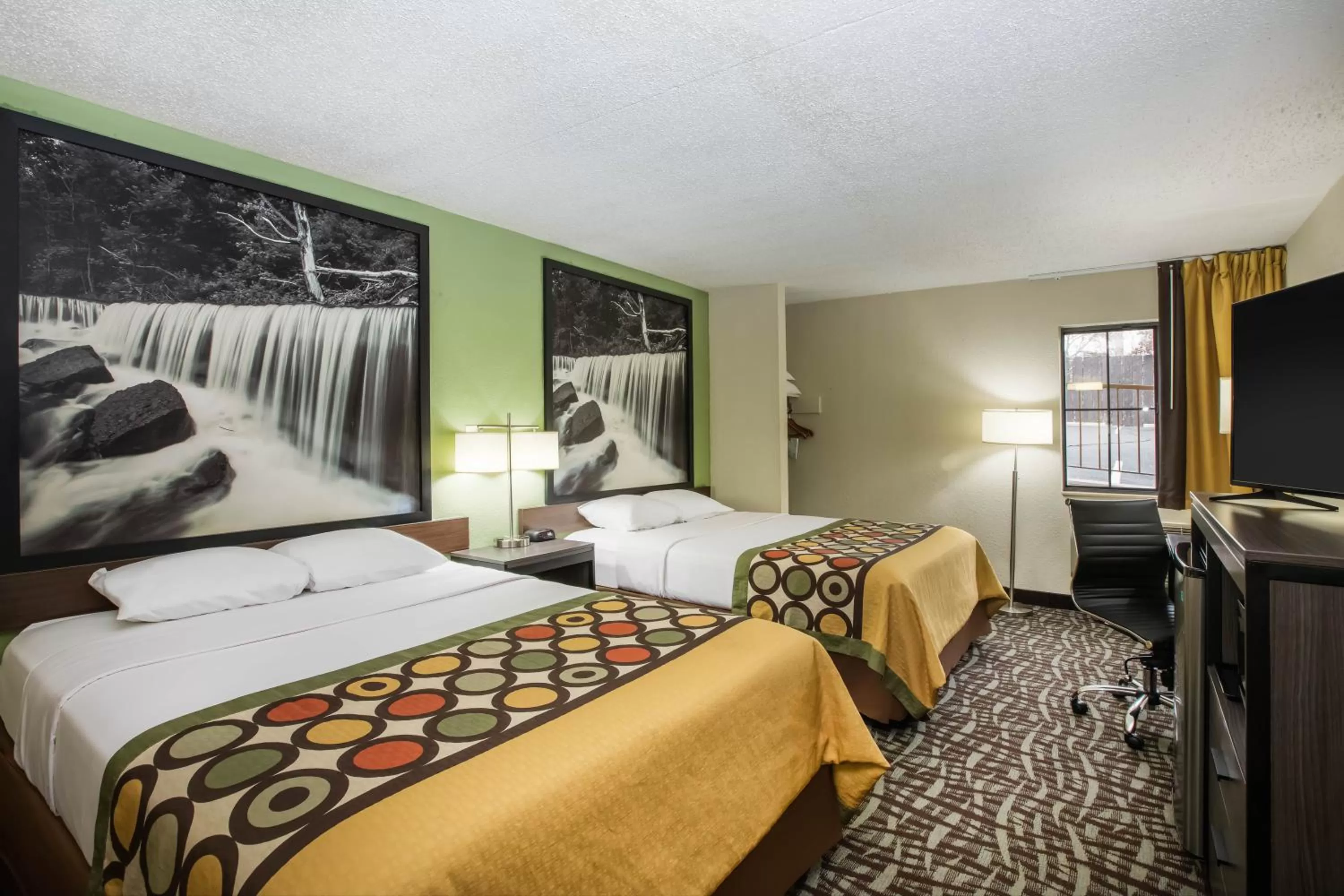 Bed in Super 8 by Wyndham Wichita East