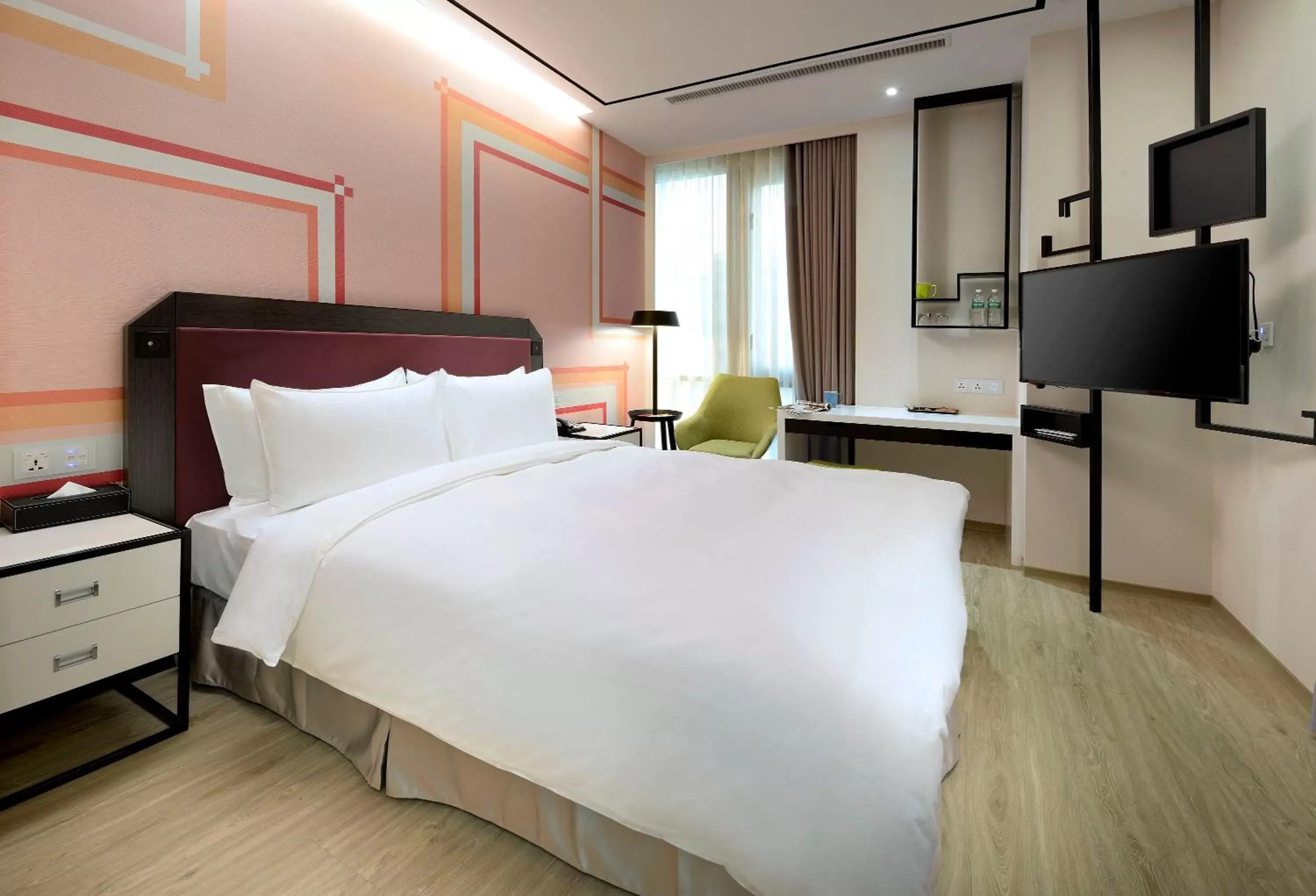 Day, Bed in Uinn Business Hotel-Shihlin