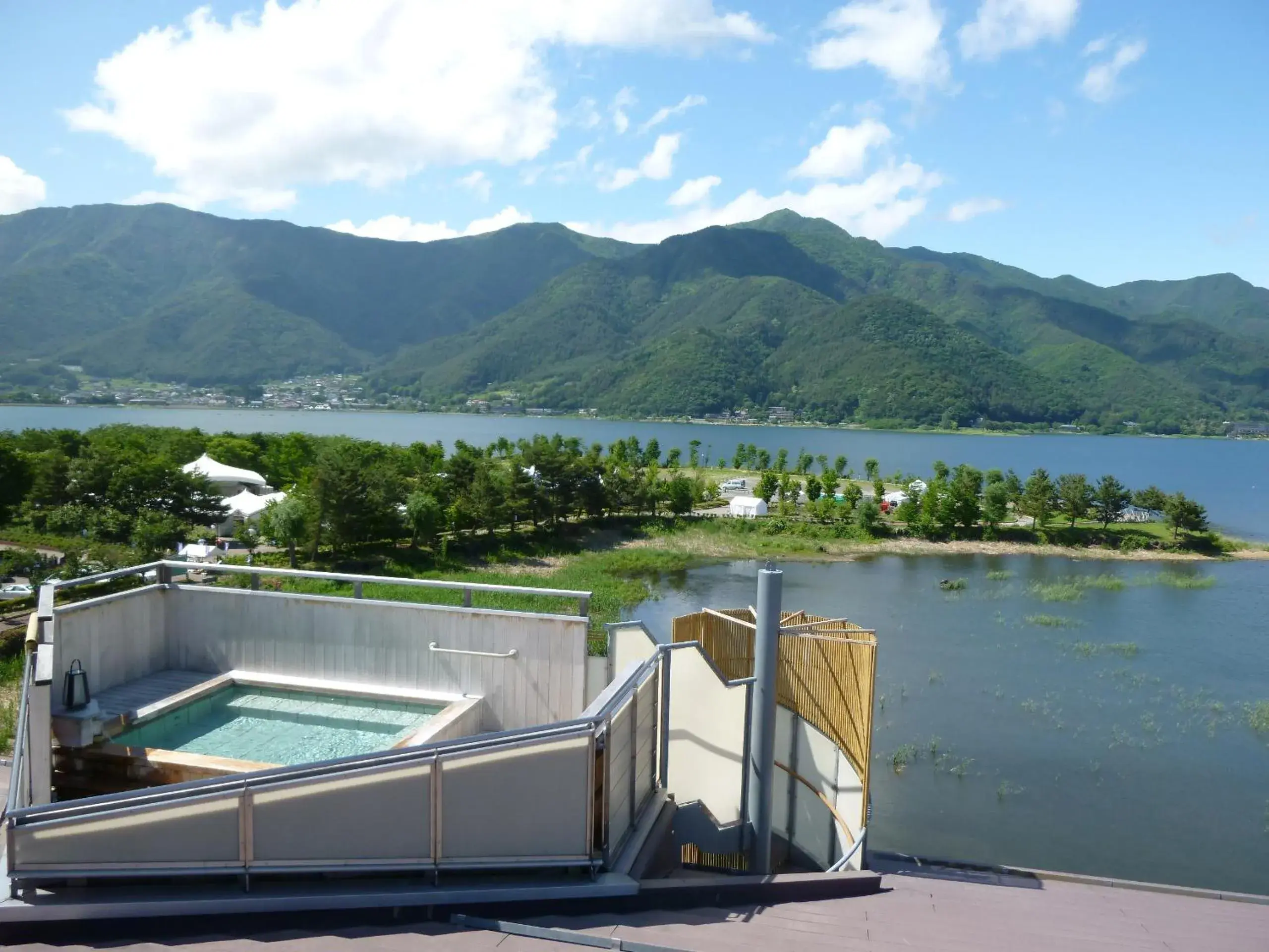 Lake view, Mountain View in Lakeland Hotel Mizunosato