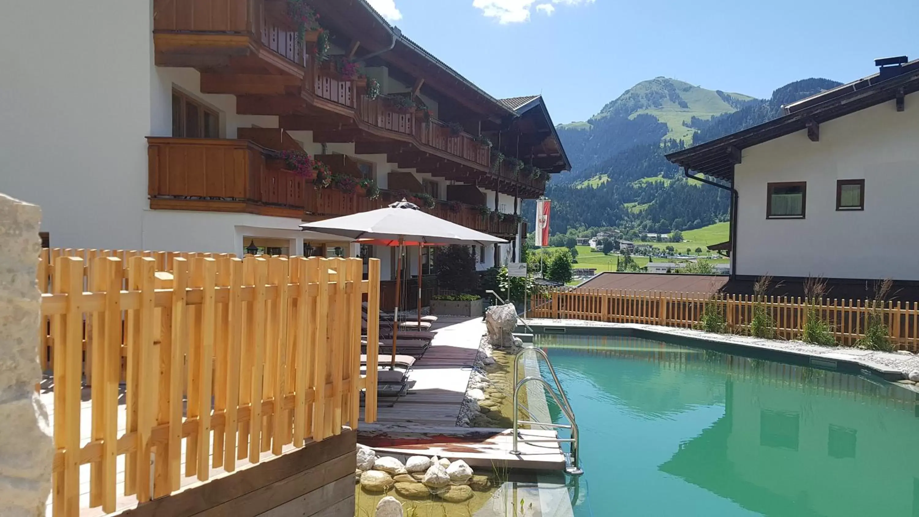 Swimming Pool in Hotel Alpenpanorama