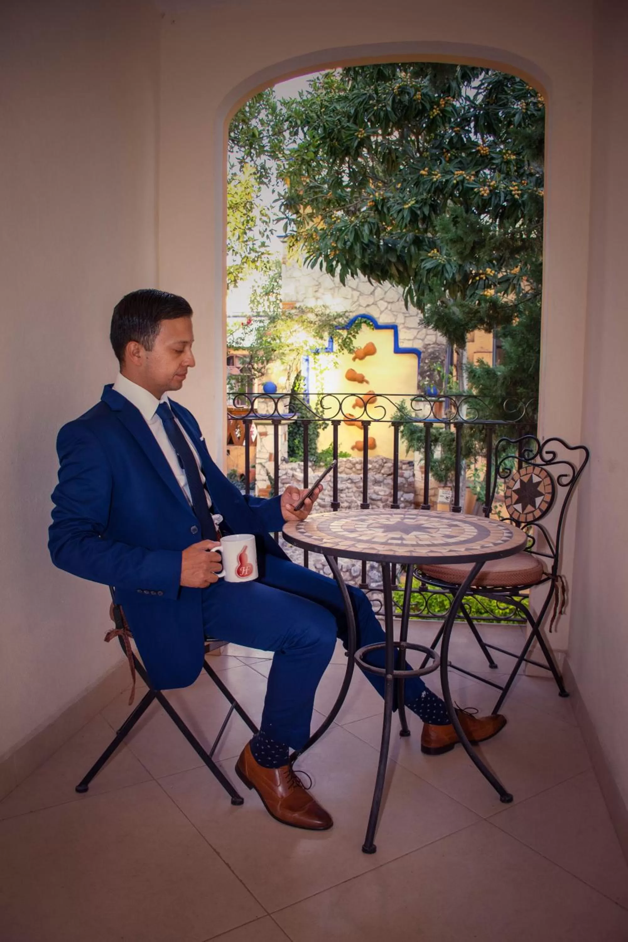 Balcony/Terrace in Hotel Feregrino