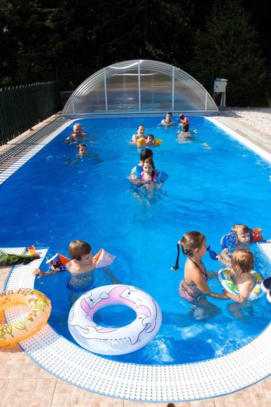 Swimming pool in Hotel Gradl