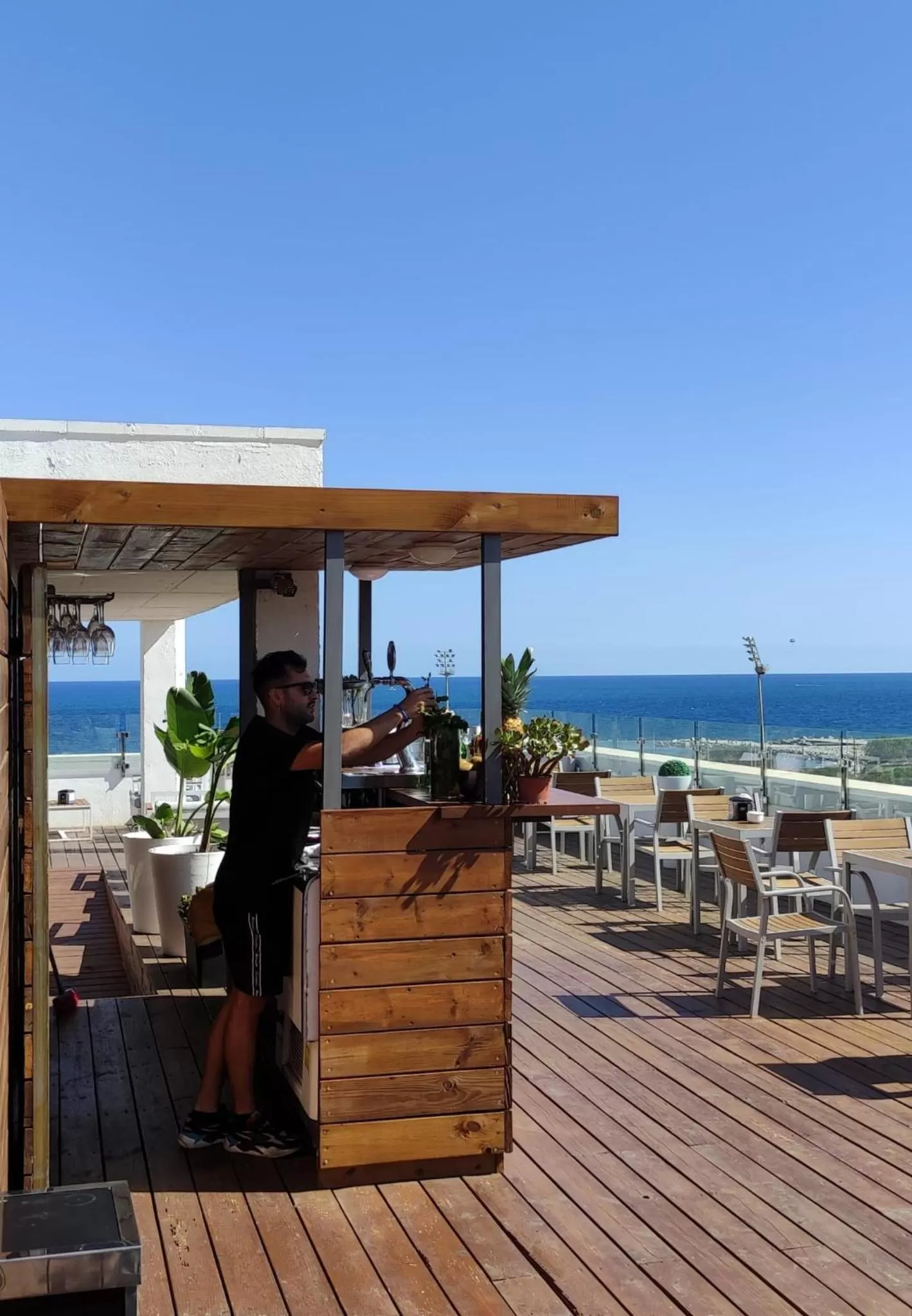 Balcony/Terrace in Eurohotel Diagonal Port